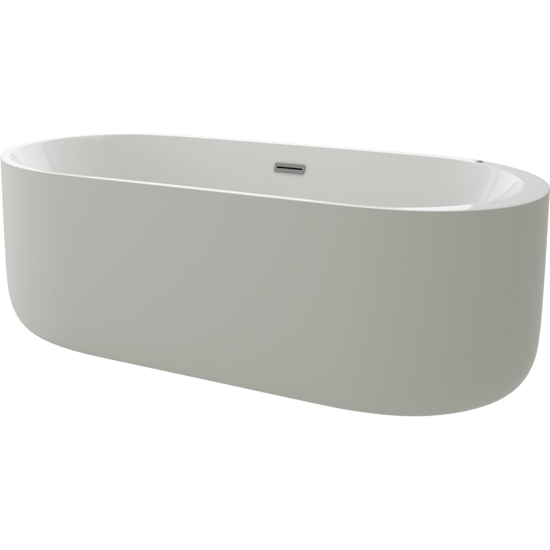 Broxton 67" Freestanding Air jetted Bathtub with no faucet