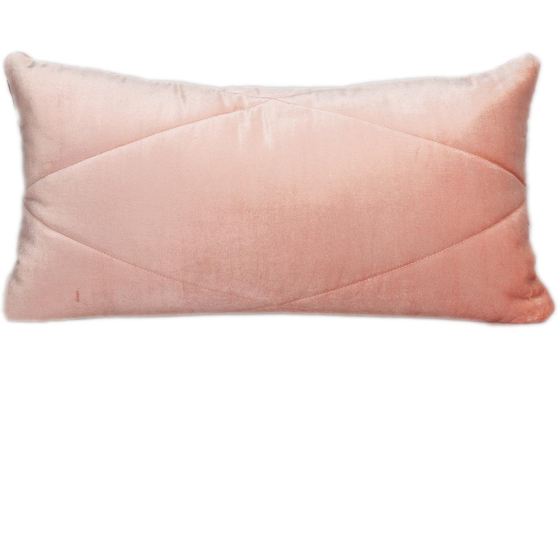 Parkland Collection Koko Transitional Quilted Pink Throw Pillow