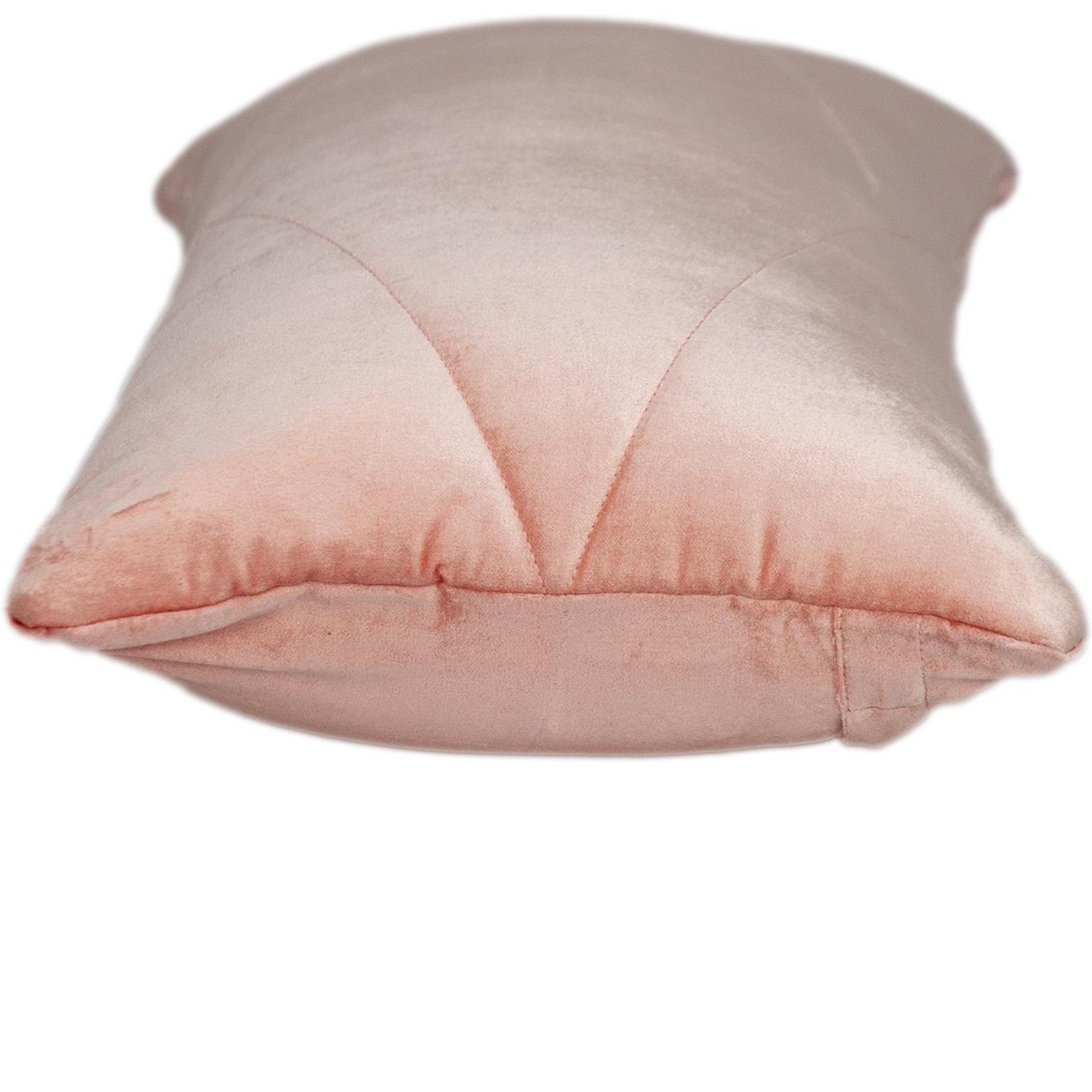 Parkland Collection Koko Transitional Quilted Pink Throw Pillow