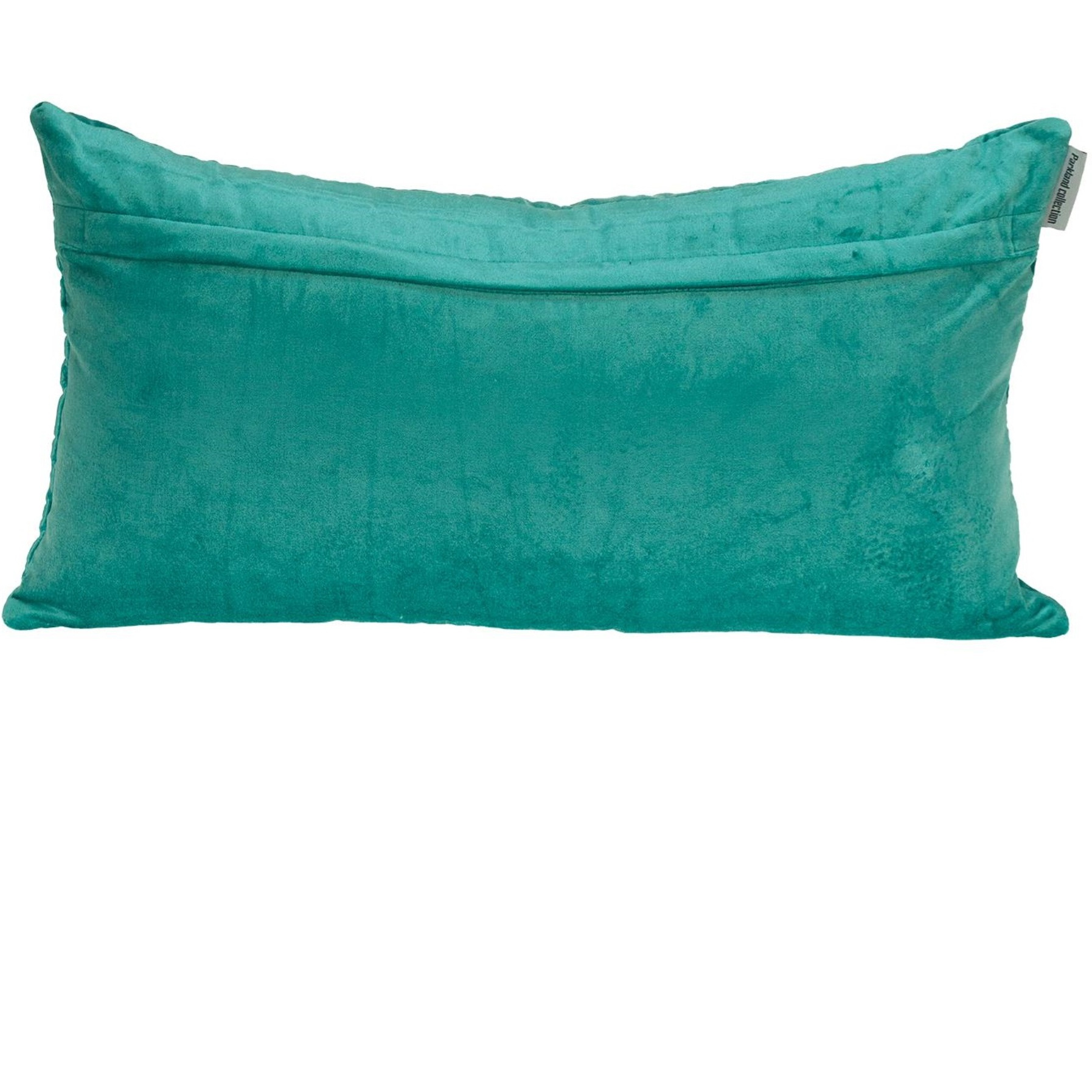 Parkland Collection Sora Transitional Quilted Aqua Throw Pillow