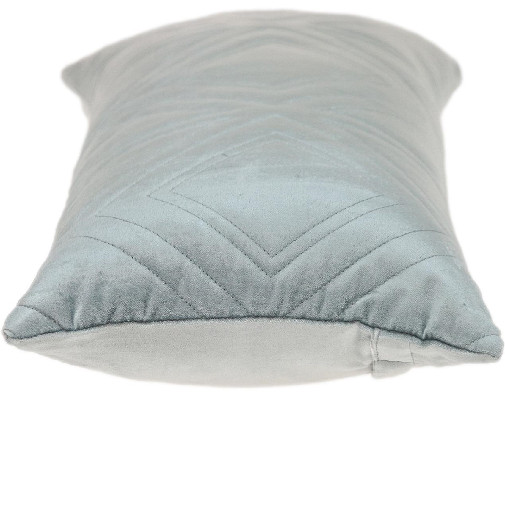 Parkland Collection Reta Transitional Quilted Gray Throw Pillow