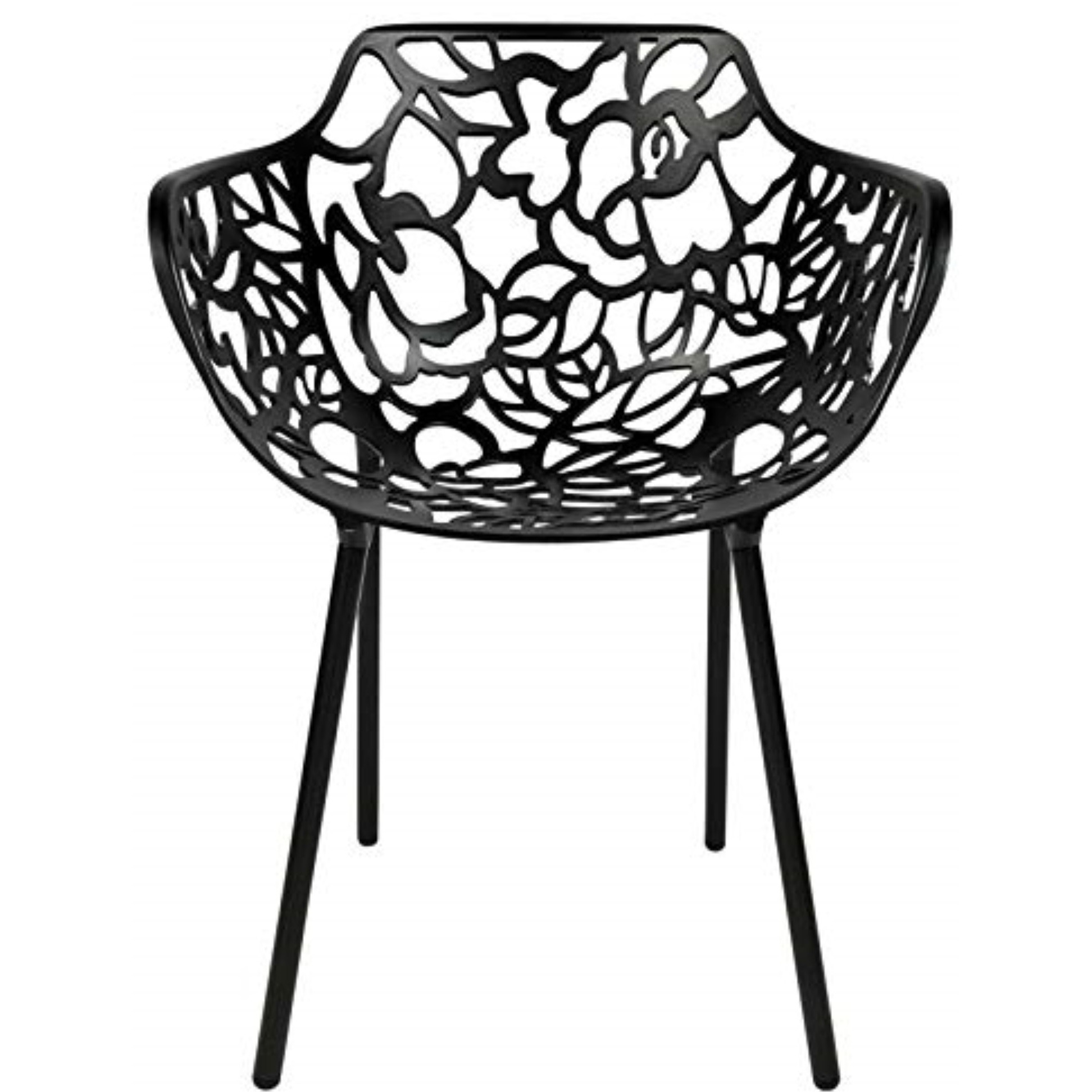 LeisureMod Modern Devon Aluminum Chair