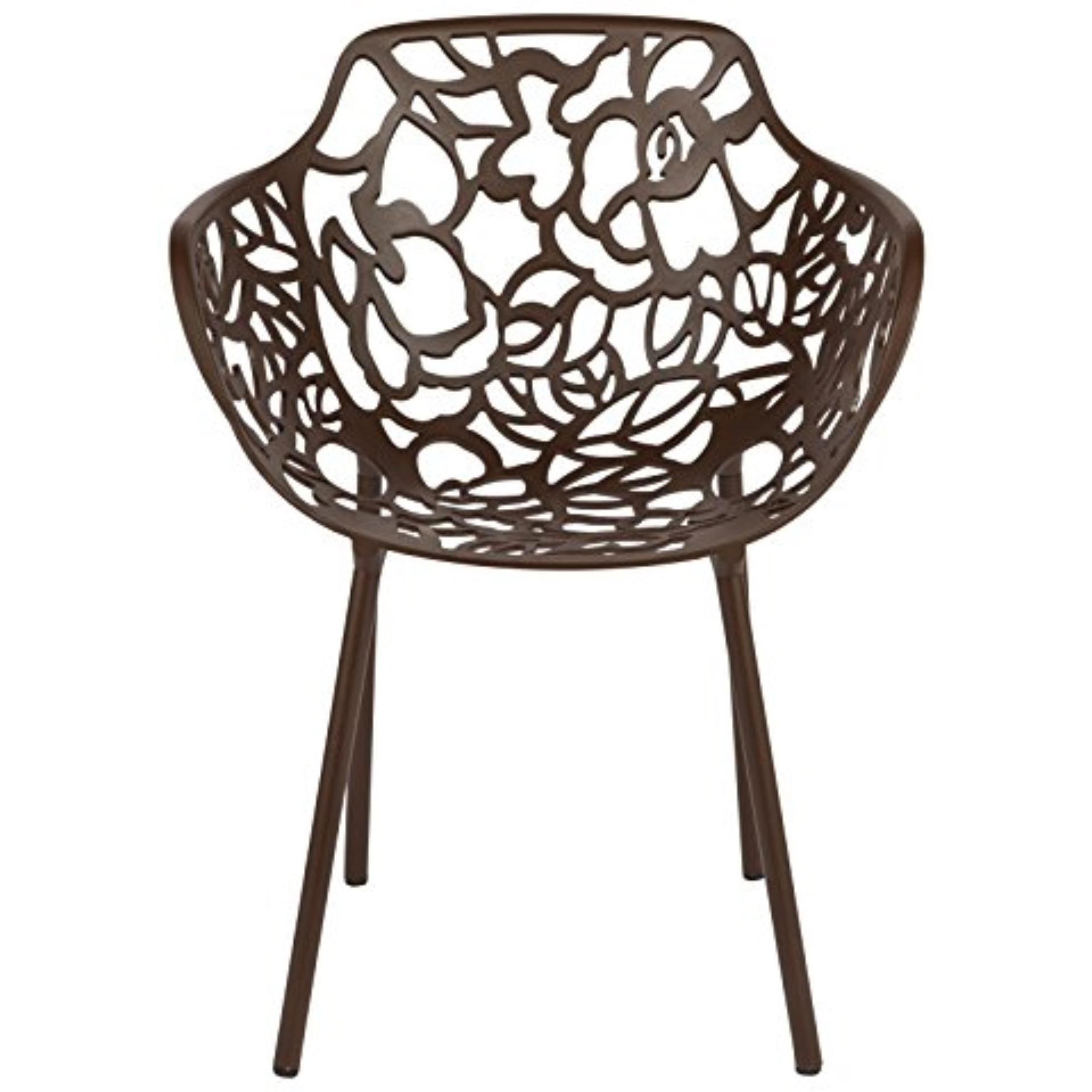 LeisureMod Modern Devon Aluminum Chair