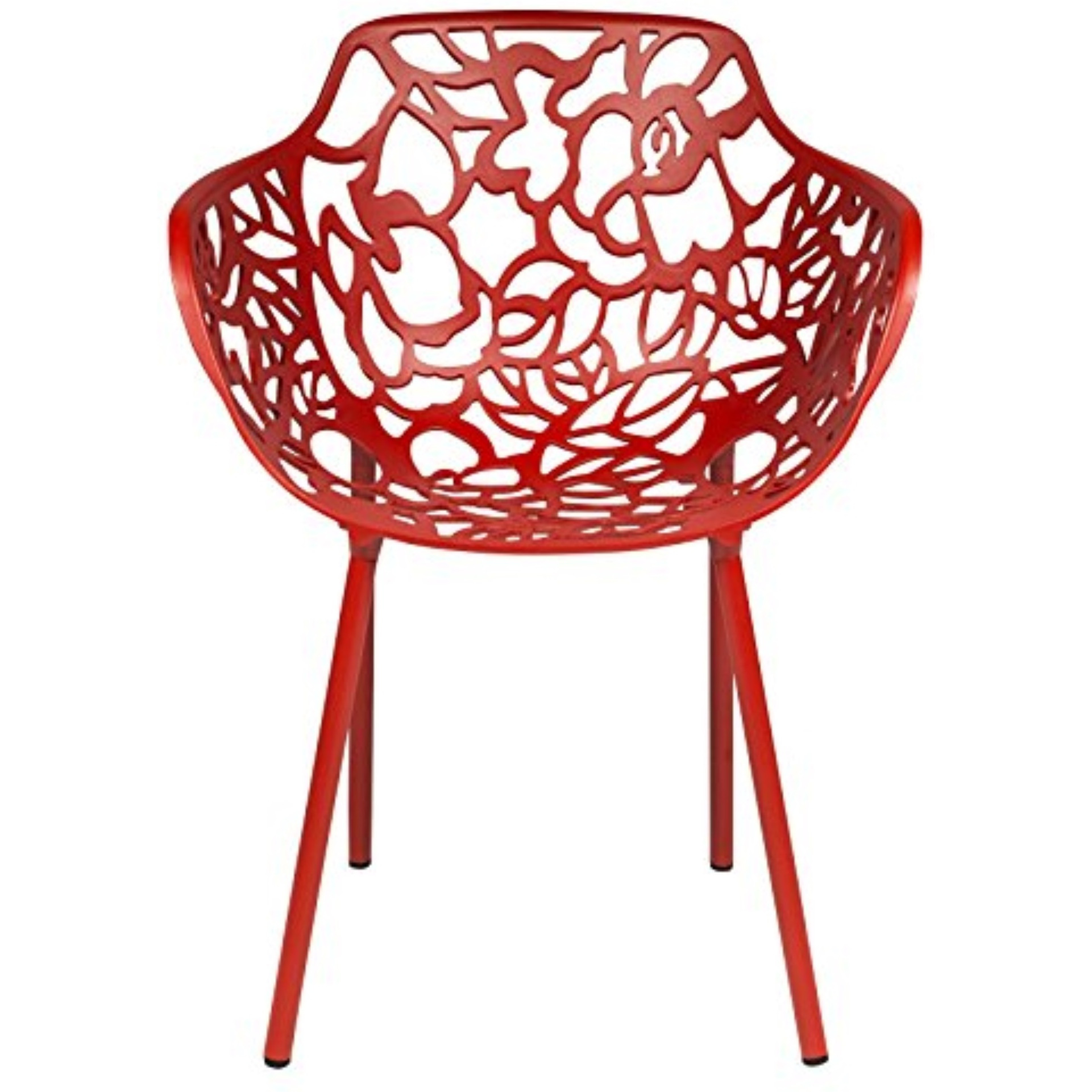 LeisureMod Modern Devon Aluminum Chair