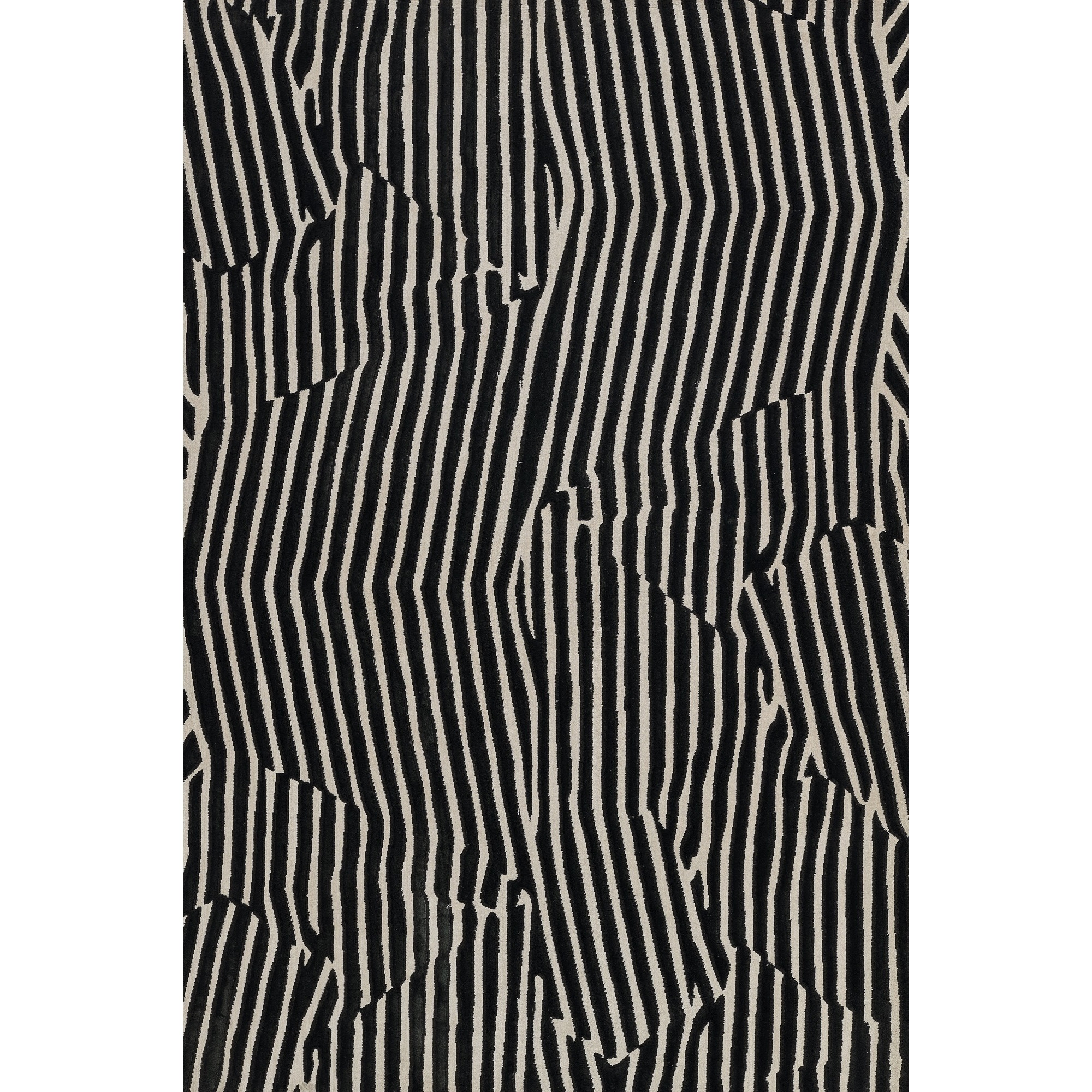 Momeni Xander XAN-2/Black -3'11" X 5'7"