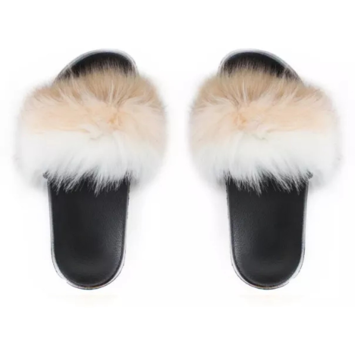 Faux Fur Slides