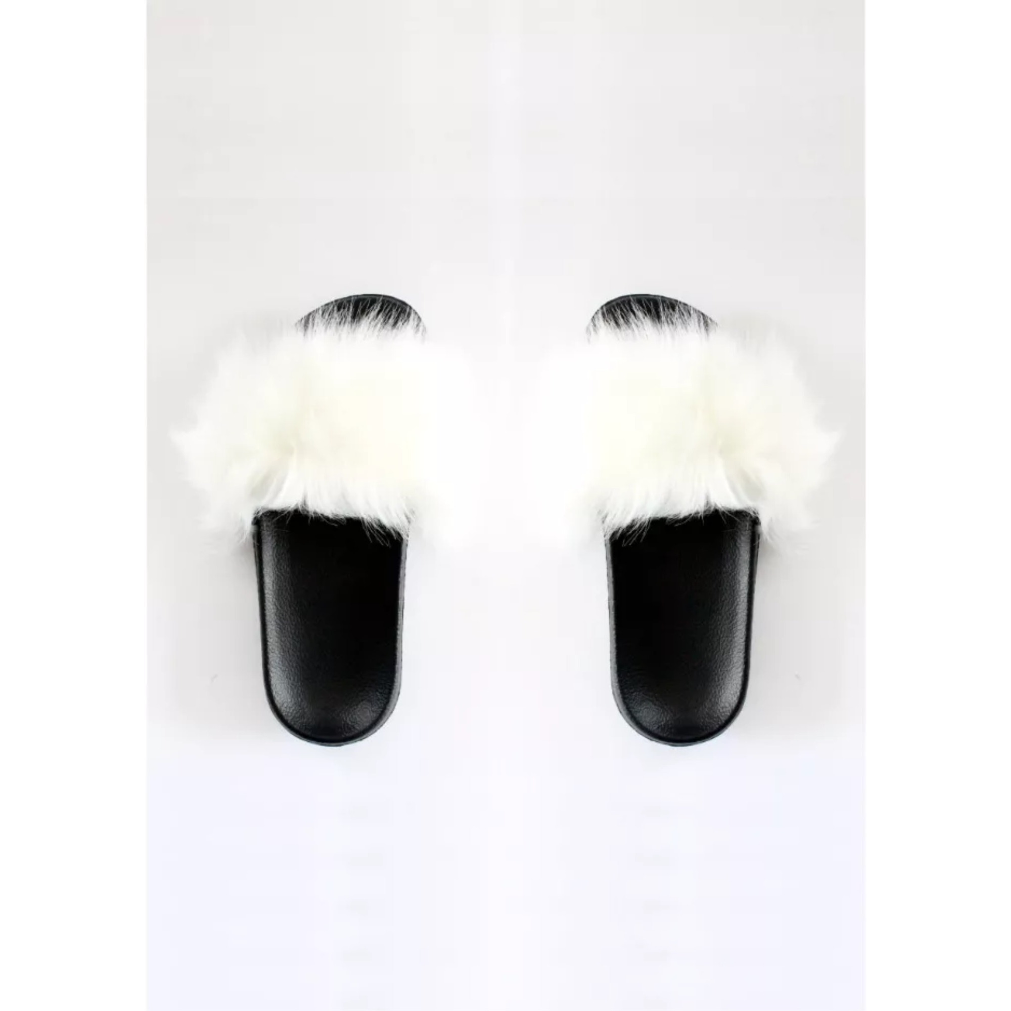 Faux Fur Slides