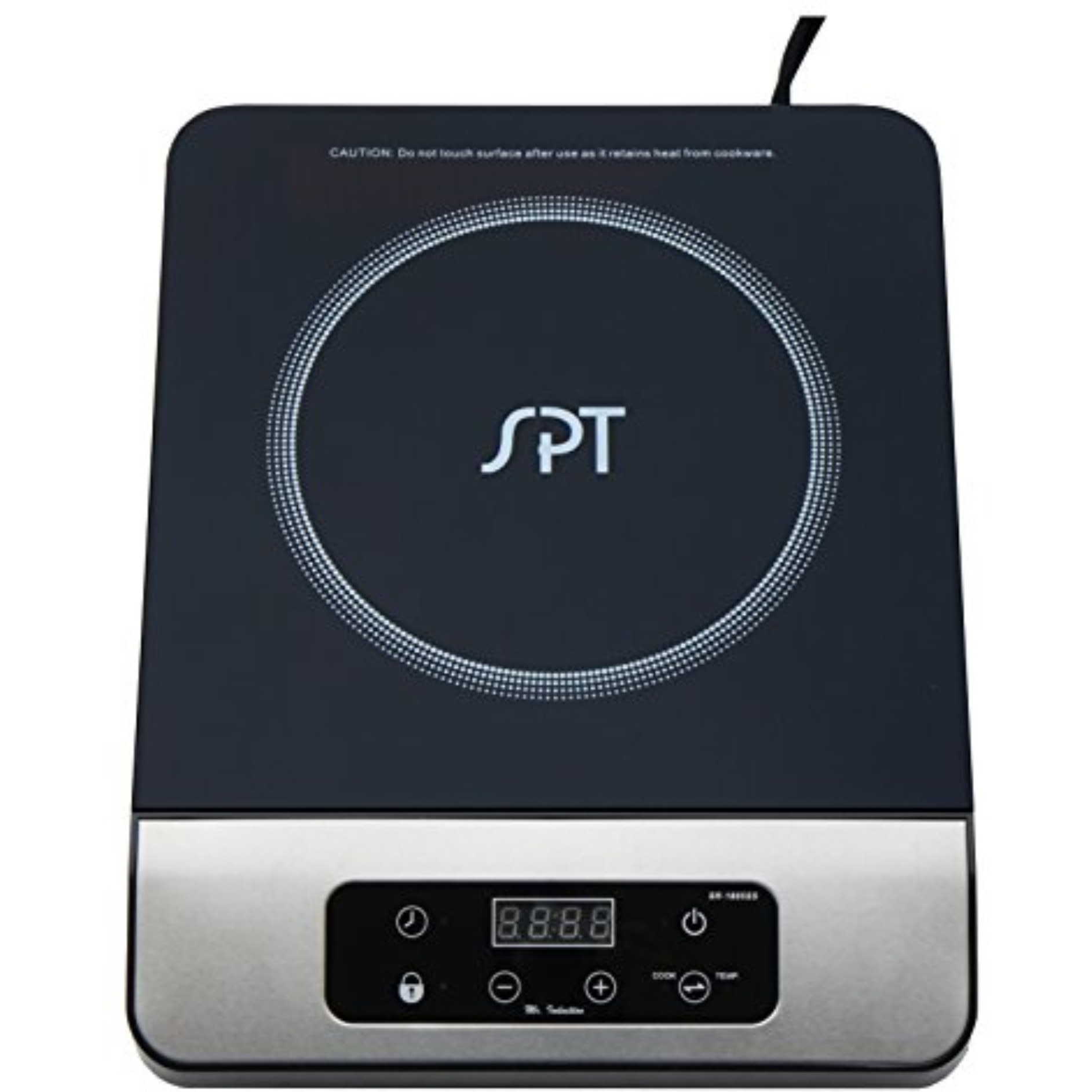 1650W Induction with Stainless Steel Panel + Pot Combo