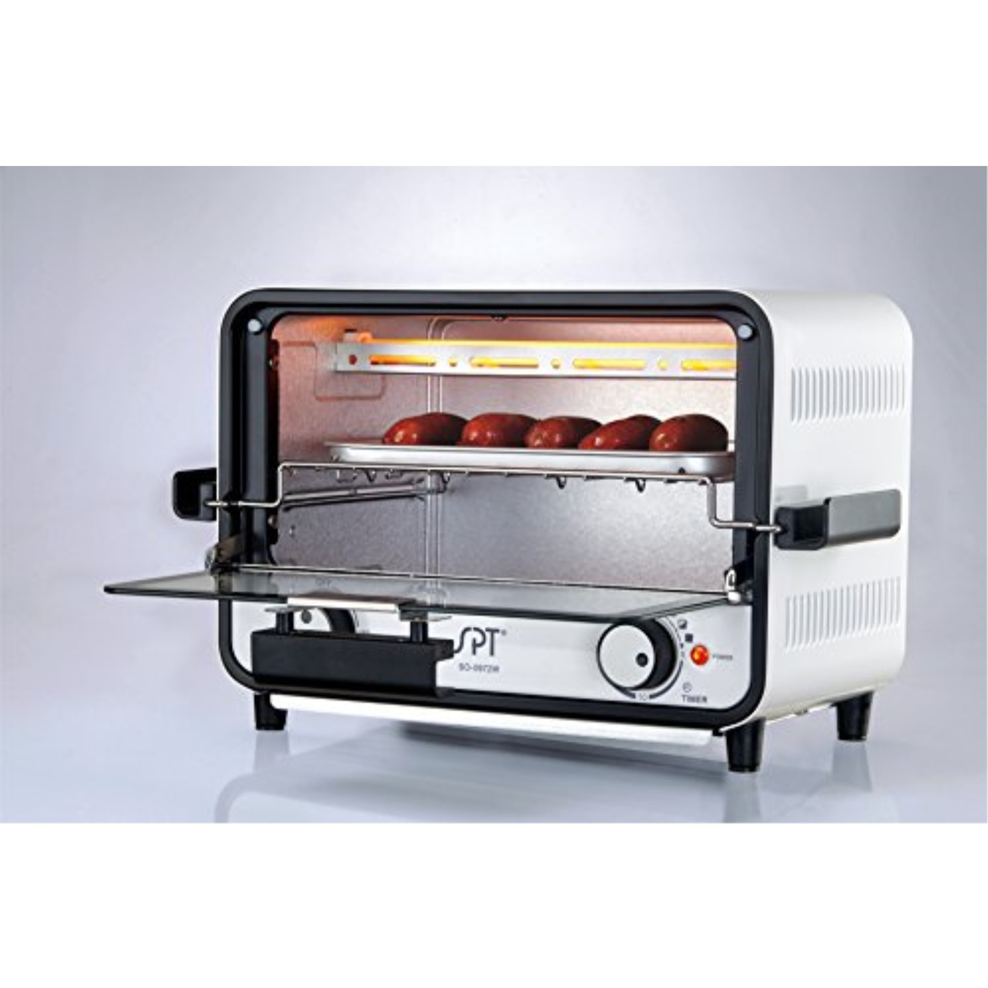 Easy Grasp 2-Slice Countertop Toaster Oven