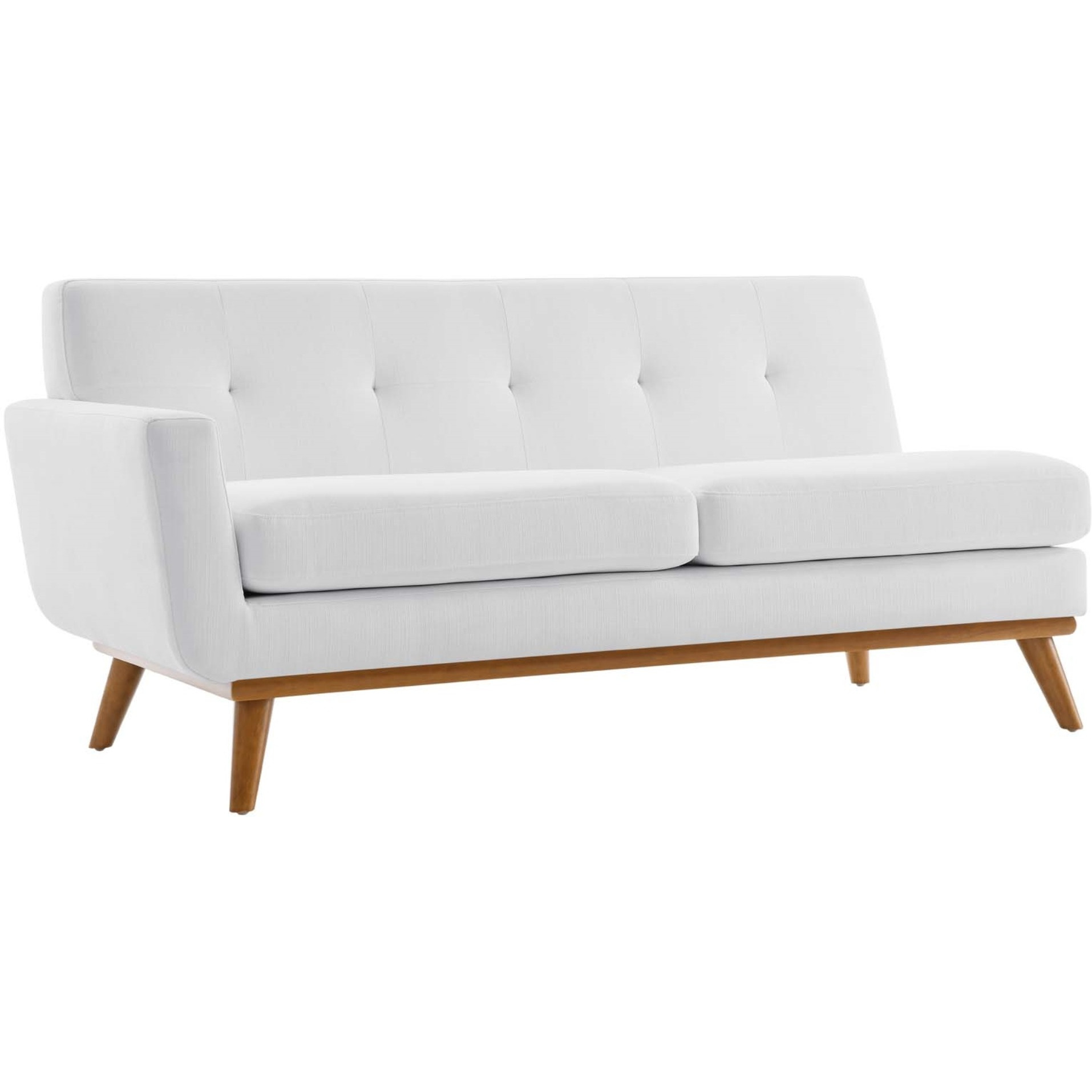 Engage Left-Arm Upholstered Fabric Loveseat