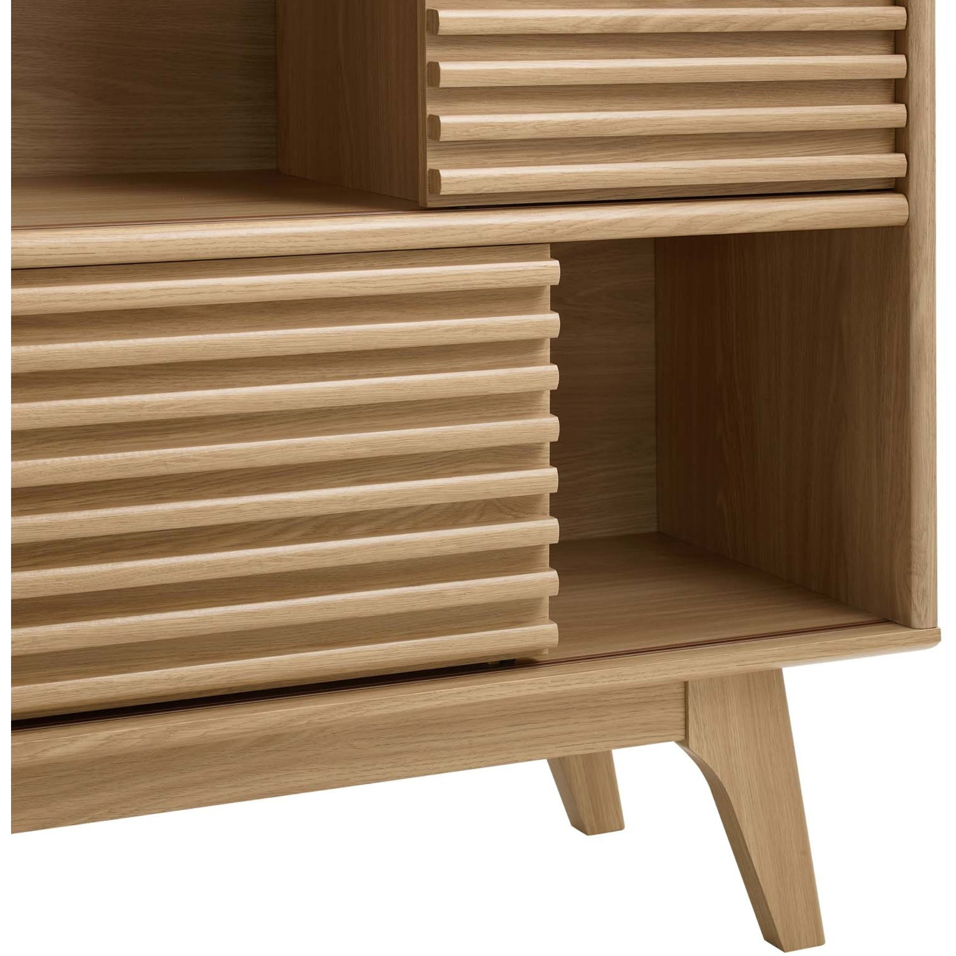 Render Three-Tier Display Storage Cabinet Stand