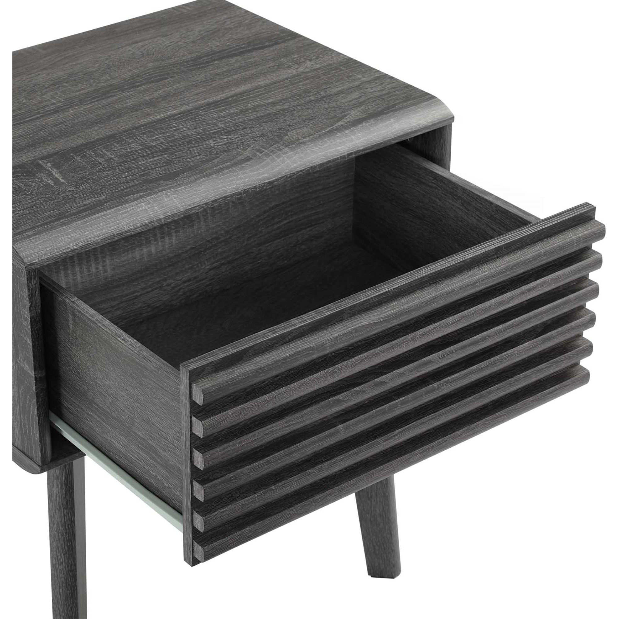 Render End Table, Charcoal