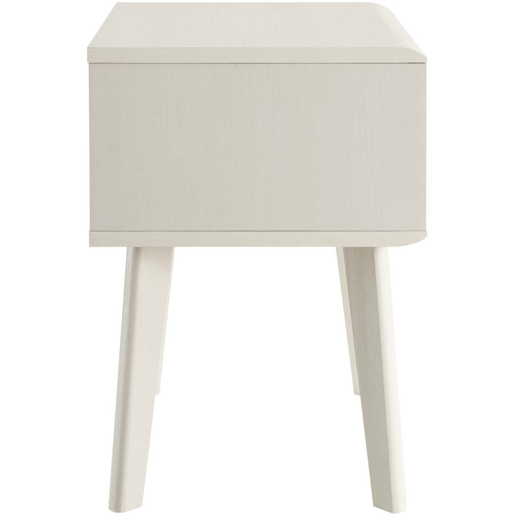 Render End Table, White