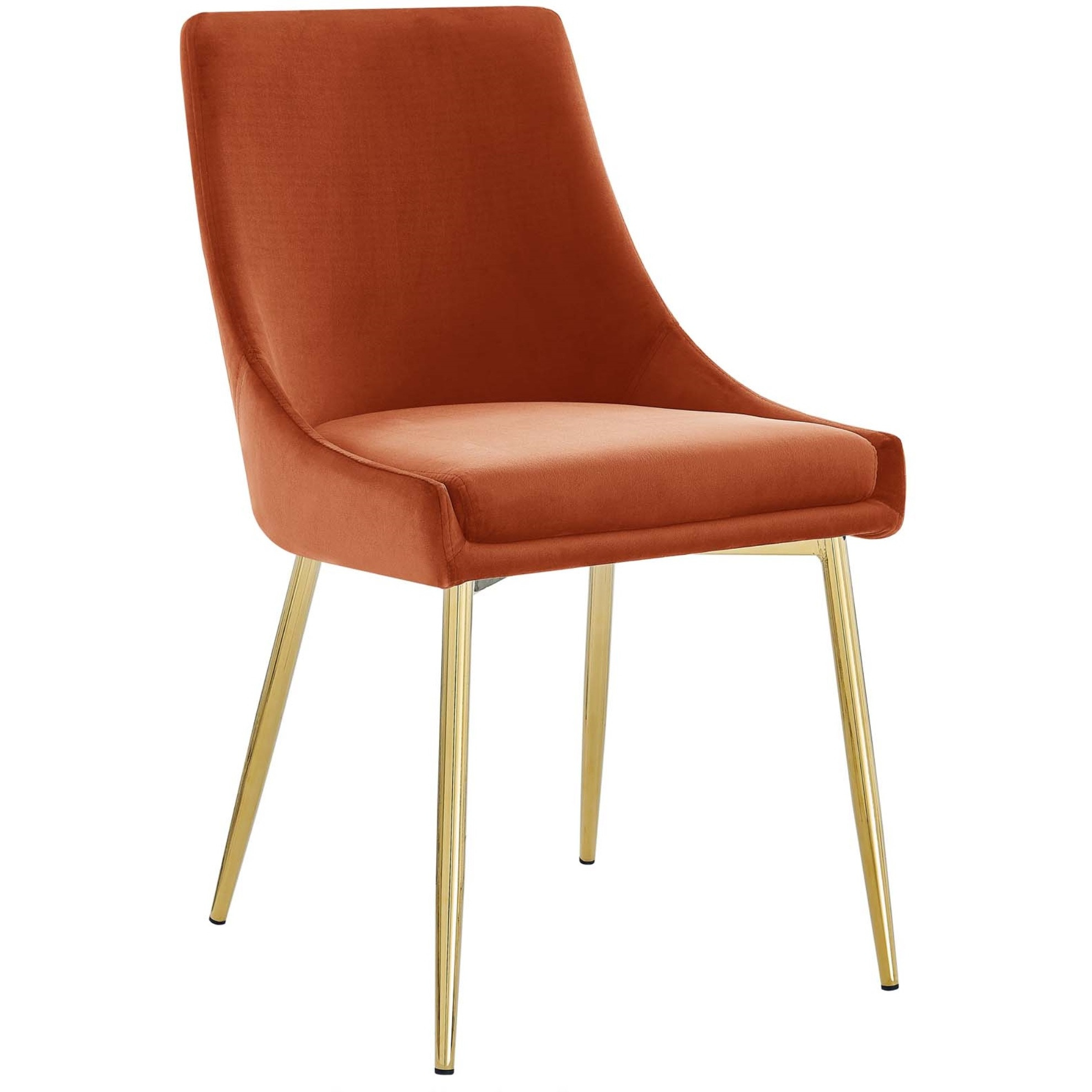 Viscount Performance Velvet Dining Chairs - Set of 2