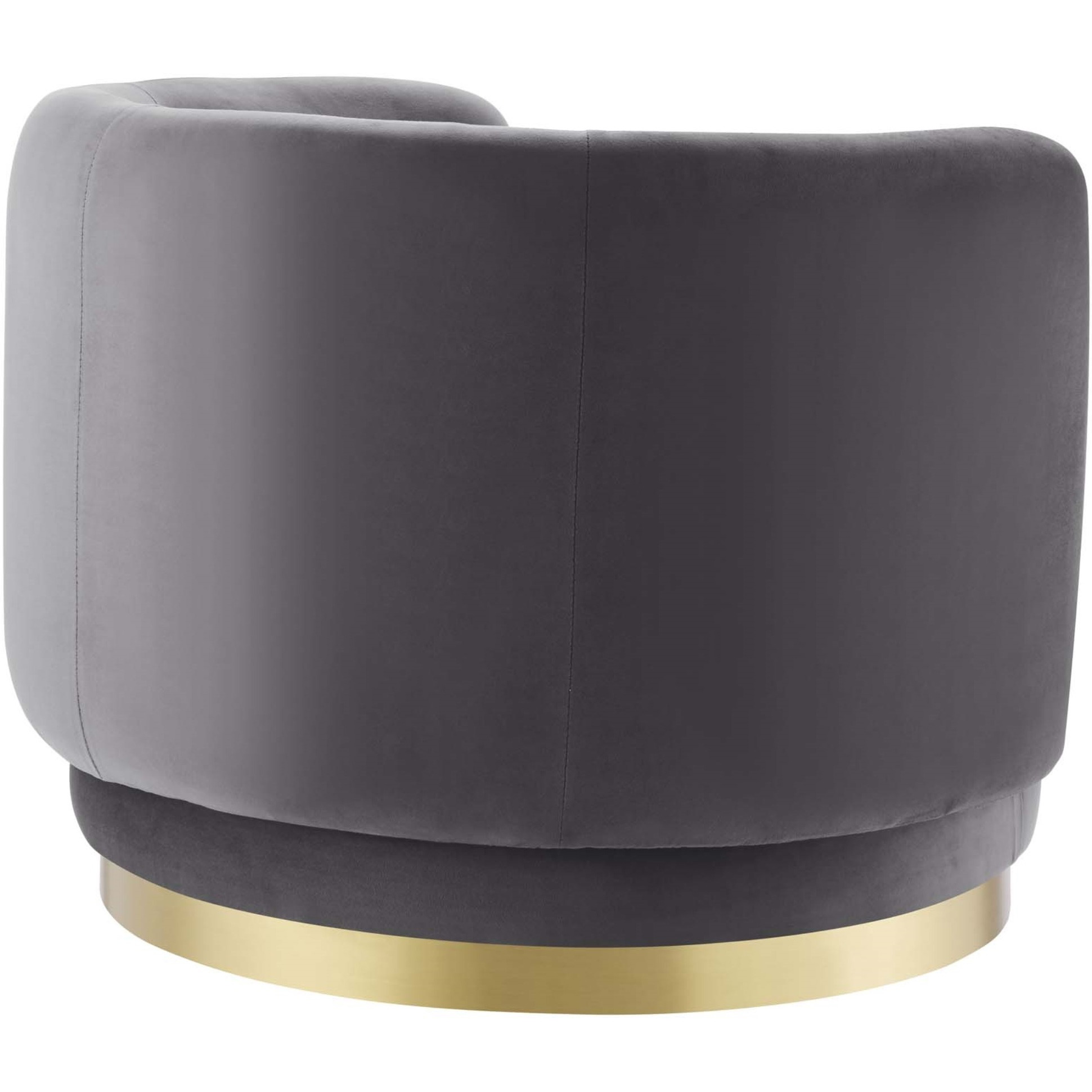 Relish Performance Velvet Performance Velvet Swivel Chair