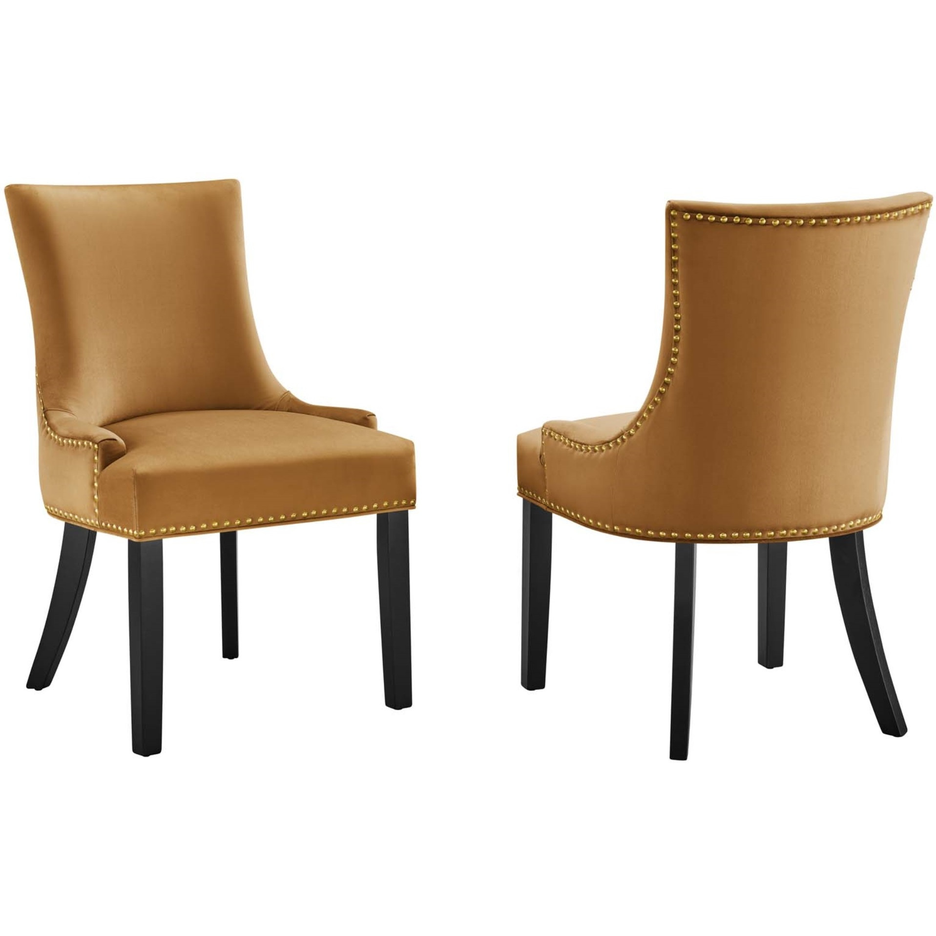 Marquis Performance Velvet Dining Chairs - Set of 2