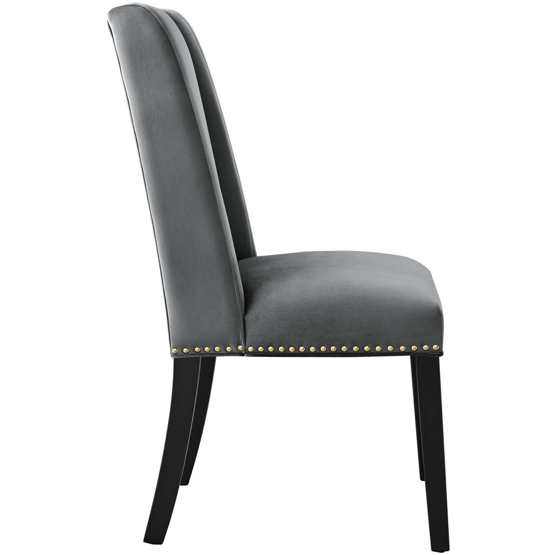 Baron Performance Velvet Dining Chairs - Set of 2