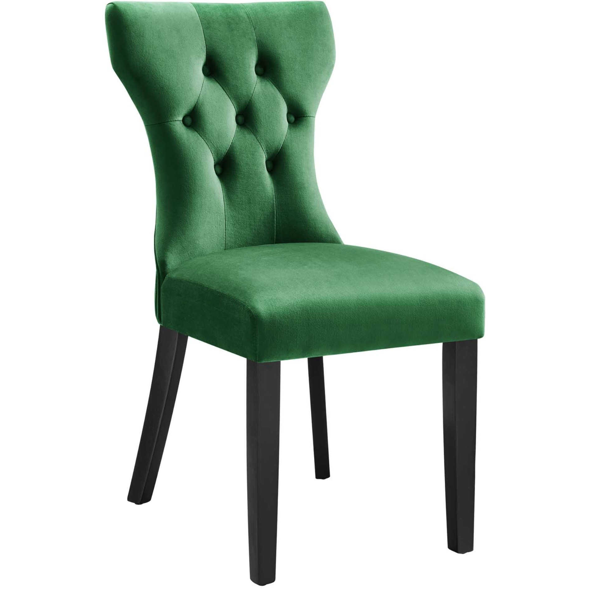 Silhouette Performance Velvet Dining Chairs - Set of 2