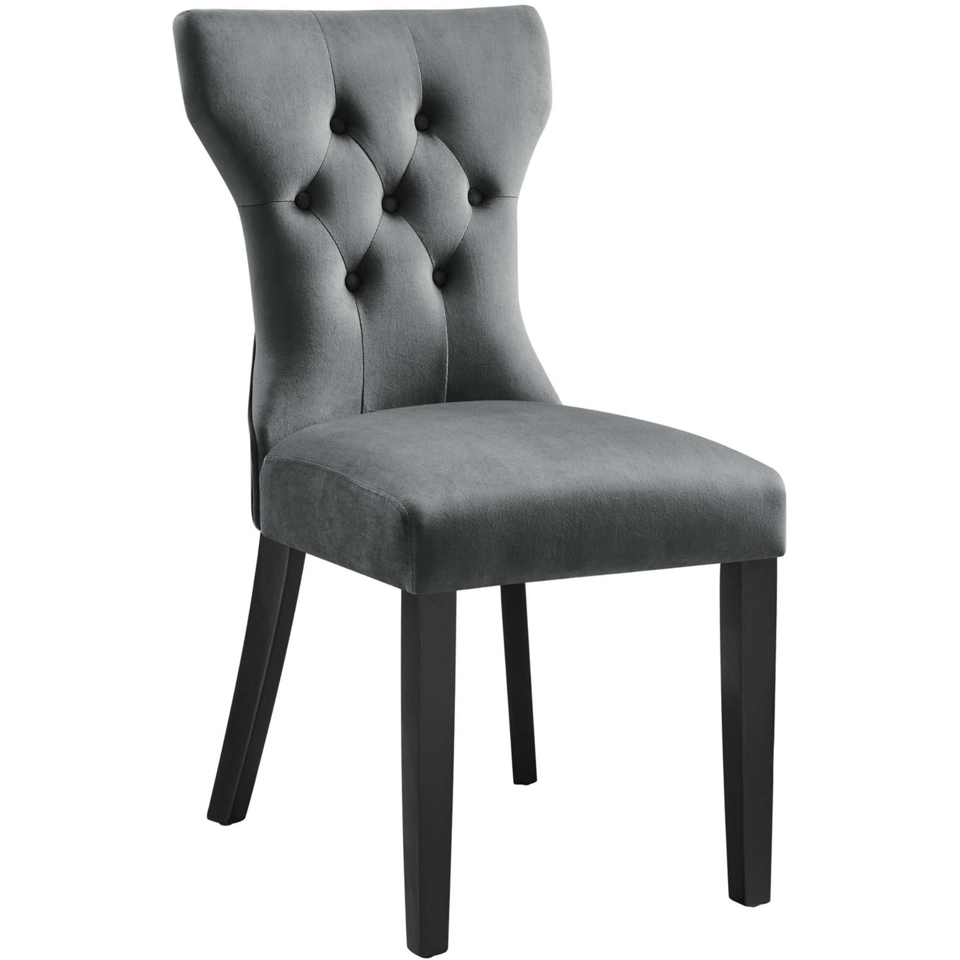 Silhouette Performance Velvet Dining Chairs - Set of 2