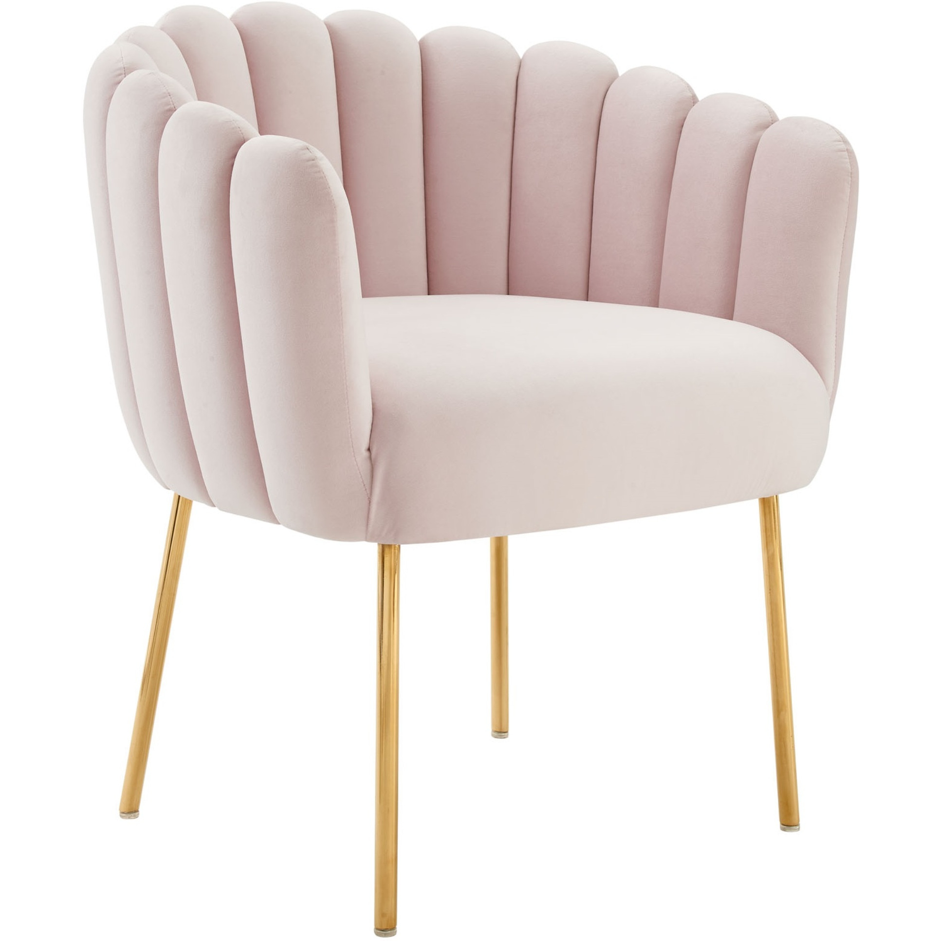 Sanna Channel Tufted Performance Velvet Armchair