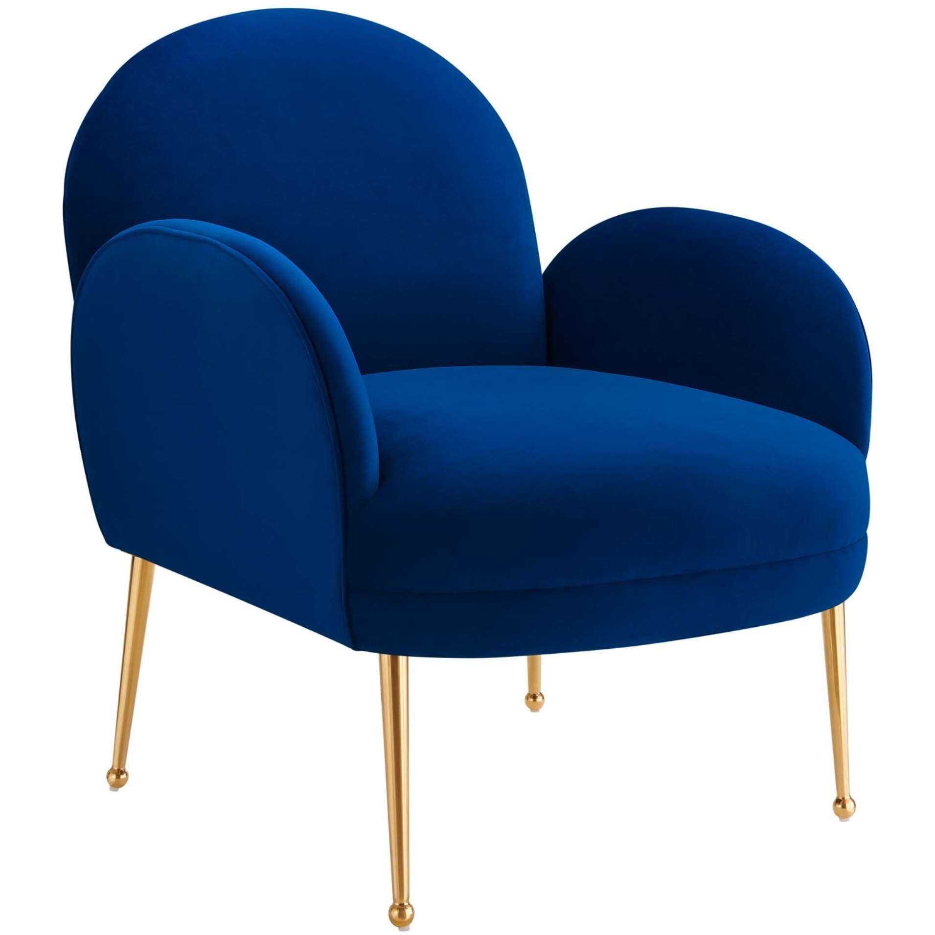 Transcend Performance Velvet Armchair