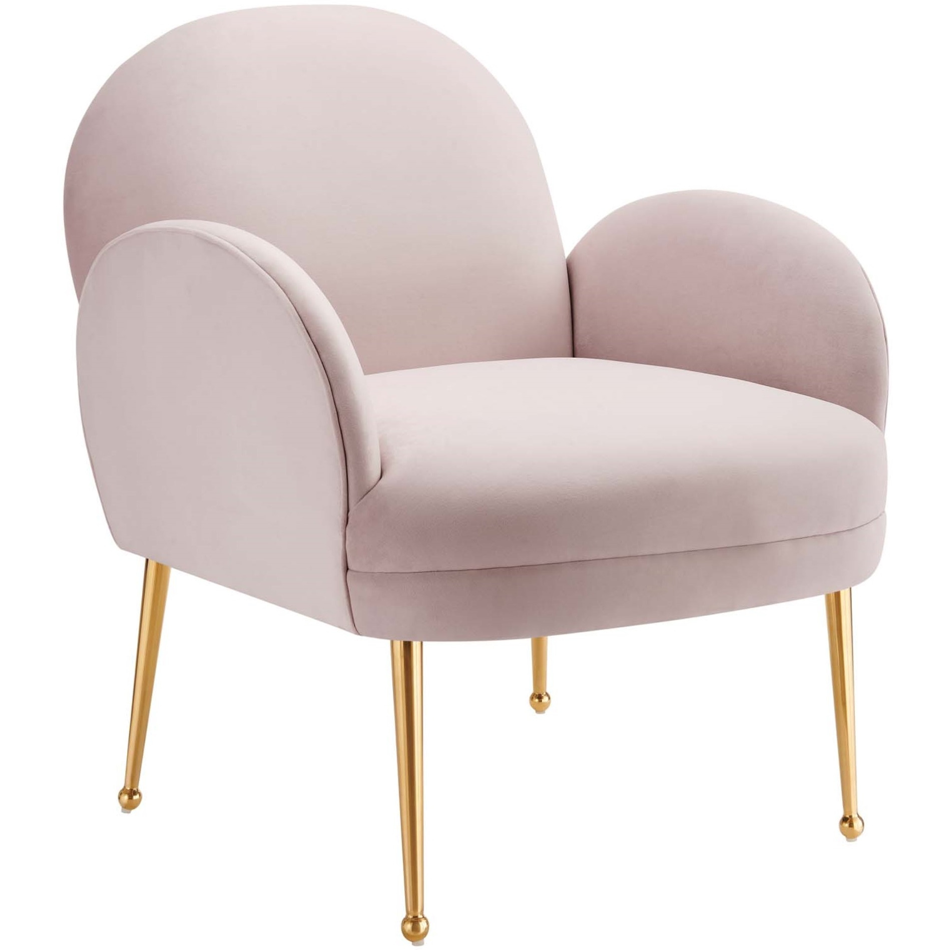 Transcend Performance Velvet Armchair
