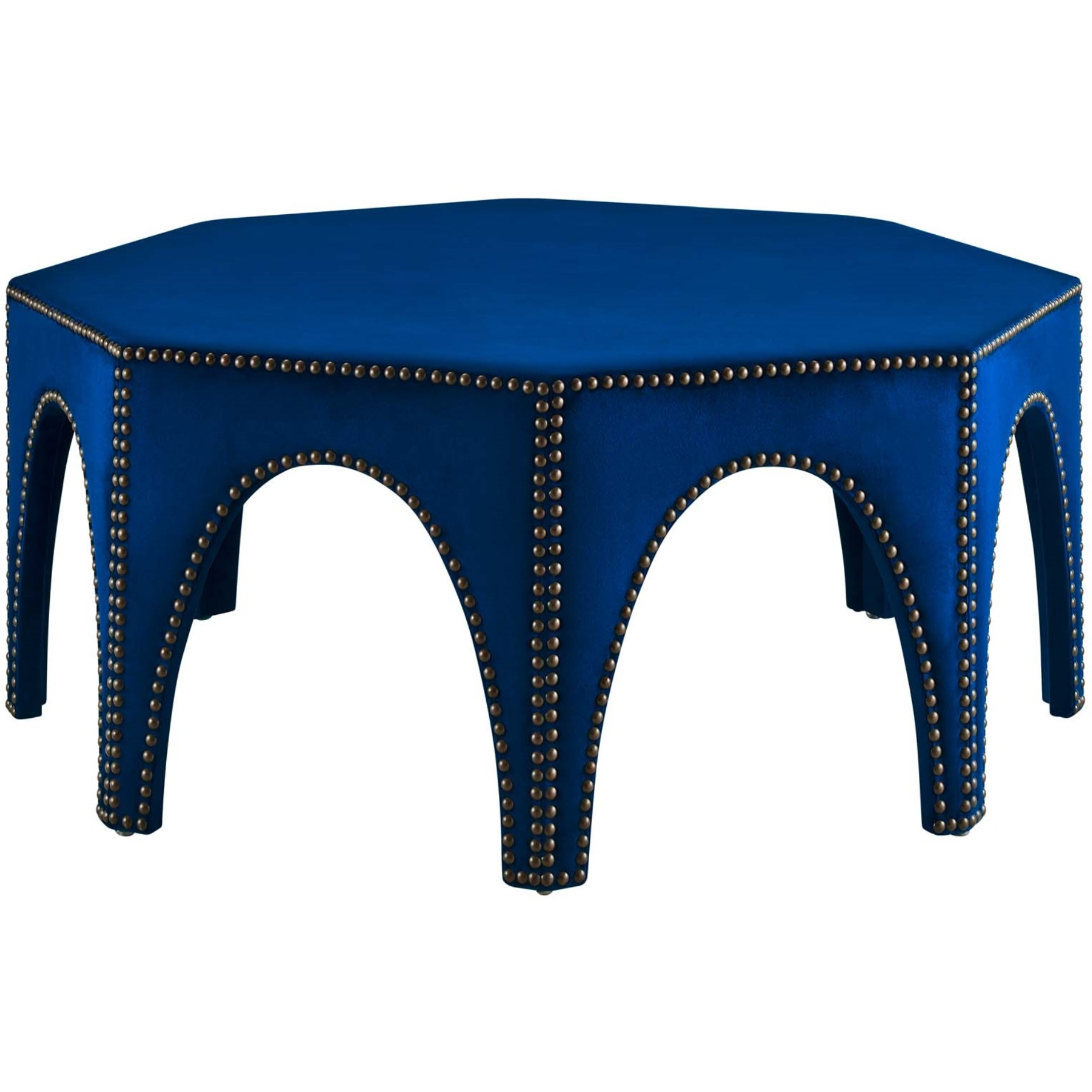 Victory Performance Velvet Ottoman