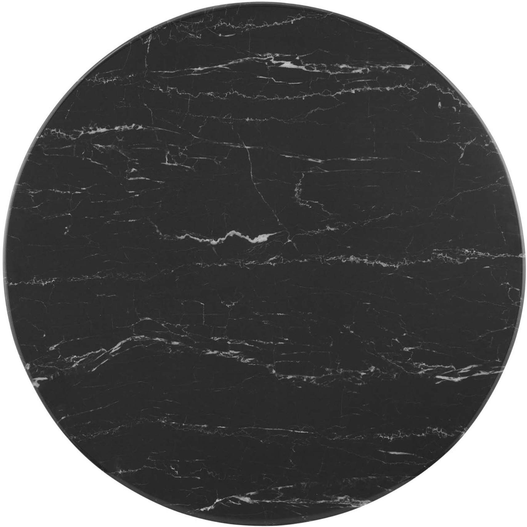 Lippa 28" Artificial Marble Dining Table