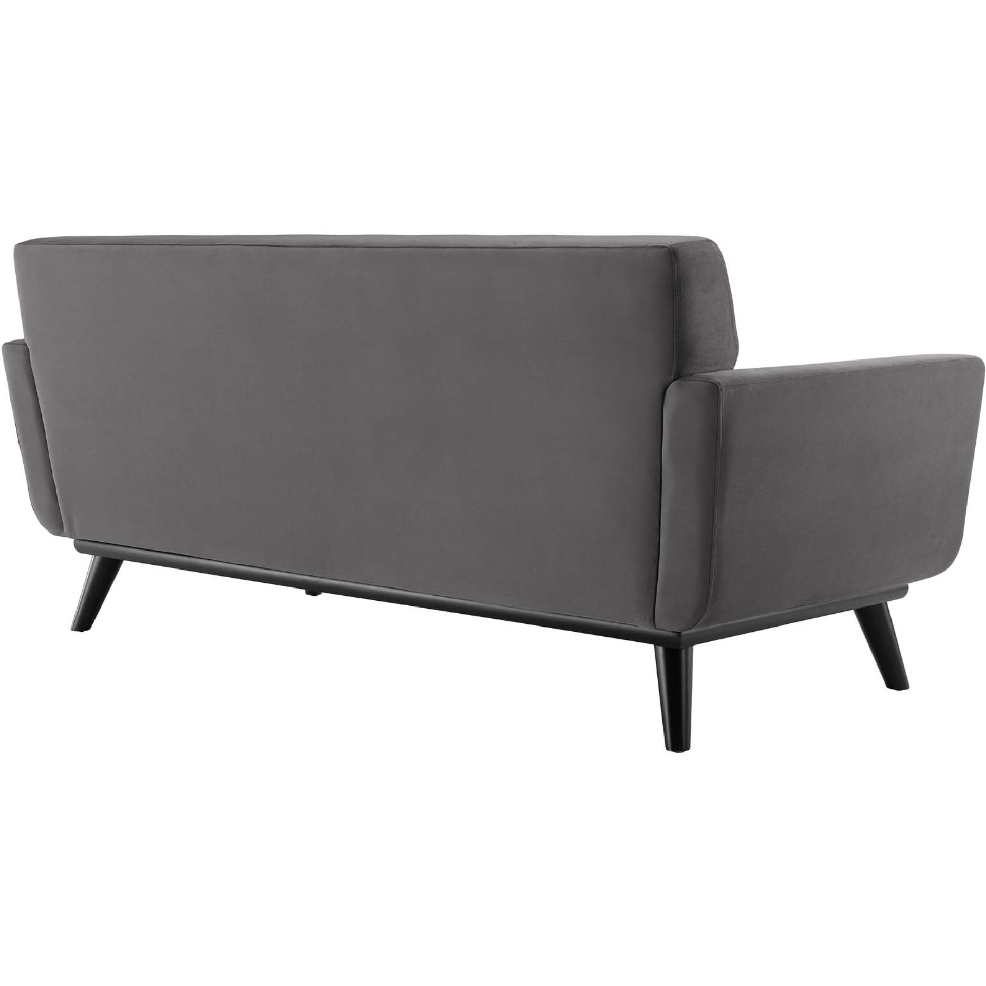Engage Channel Tufted Performance Velvet Loveseat