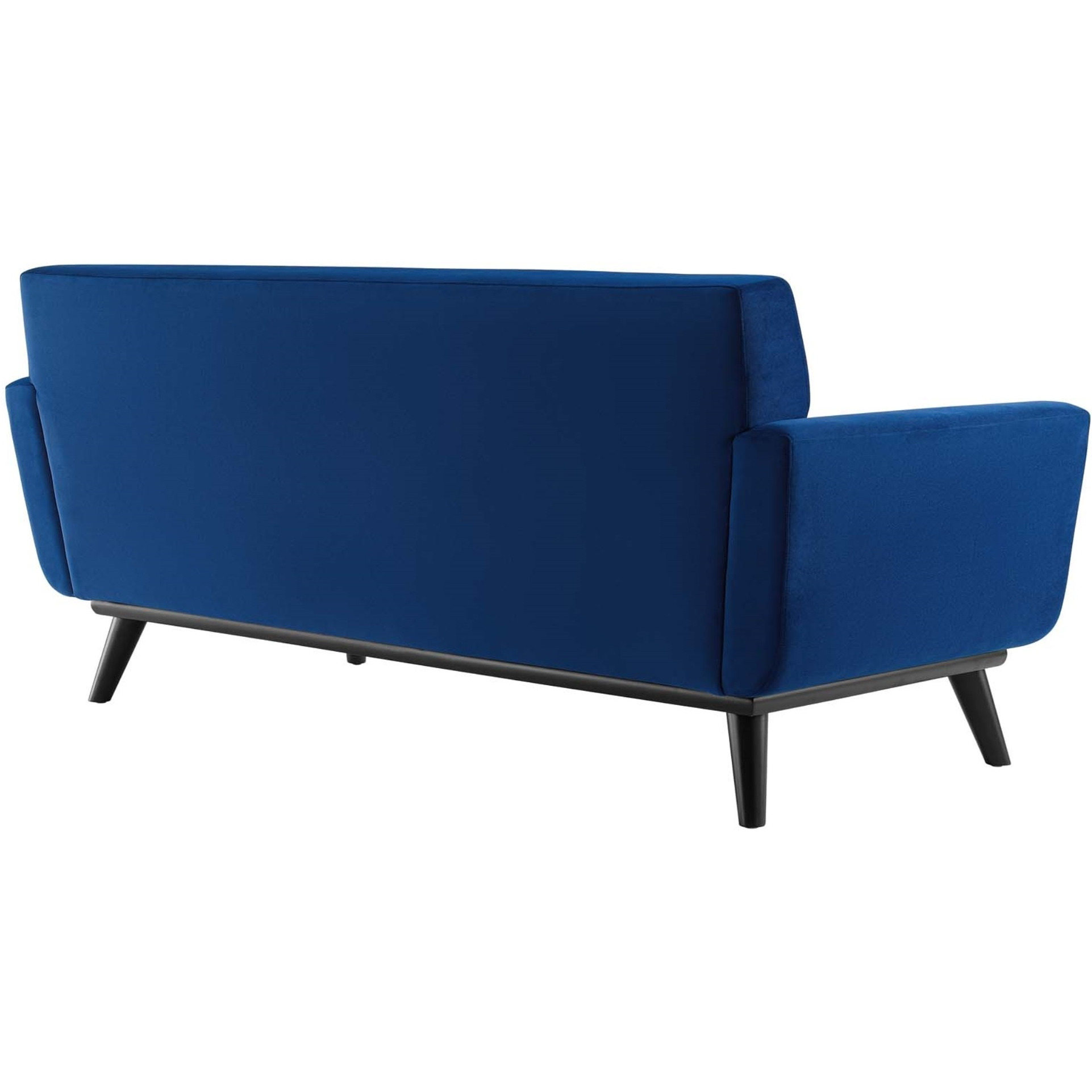 Engage Channel Tufted Performance Velvet Loveseat