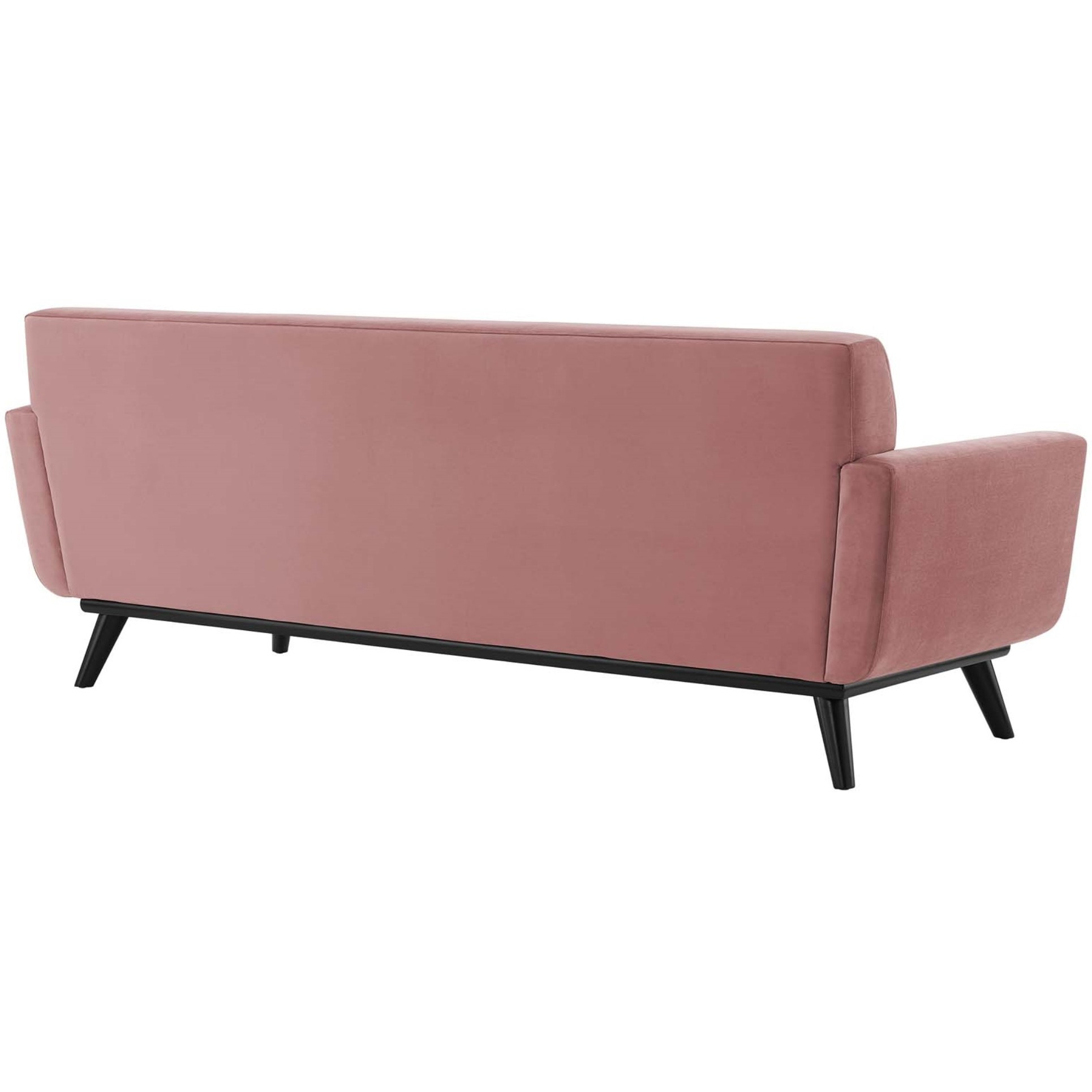 Engage Channel Tufted Performance Velvet Sofa