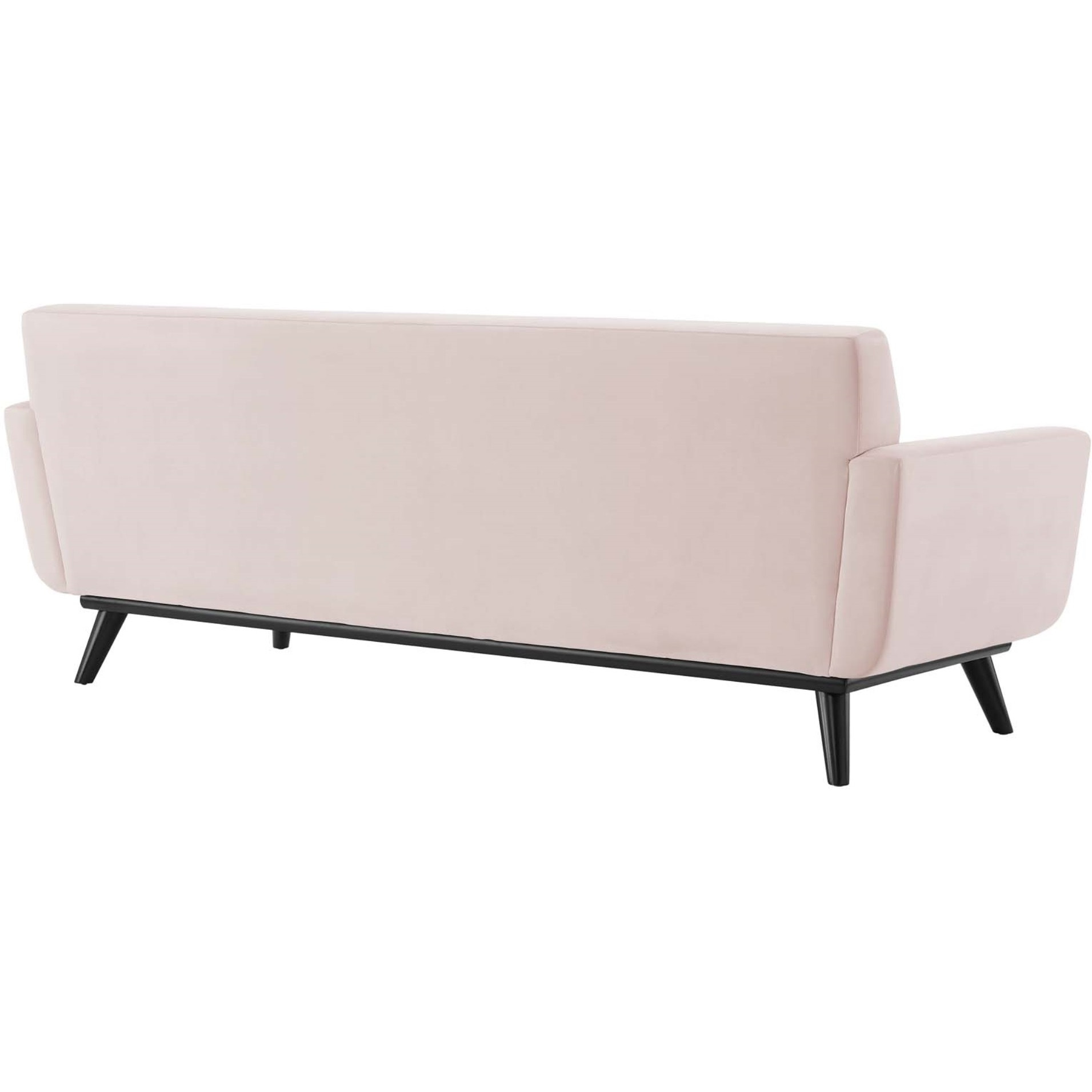 Engage Channel Tufted Performance Velvet Sofa