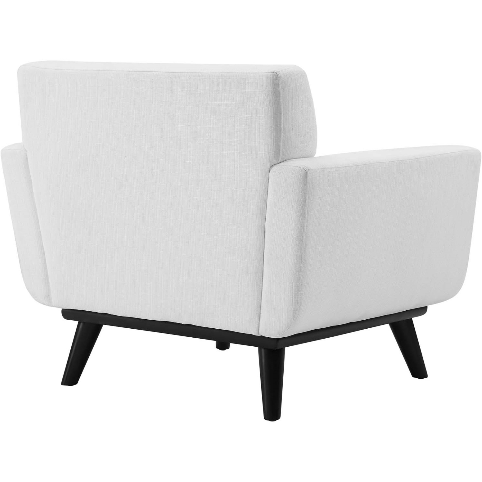 Engage Channel Tufted Fabric Armchair