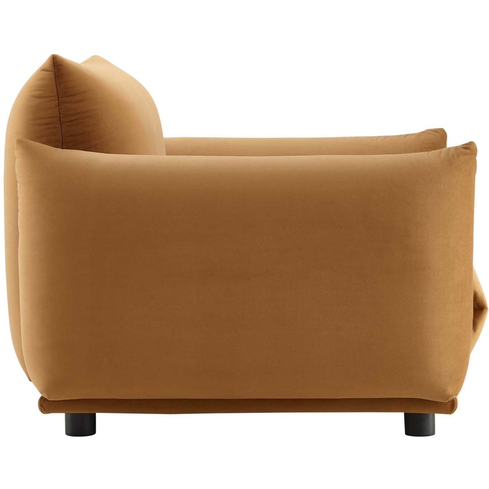 Copious Performance Velvet Armchair