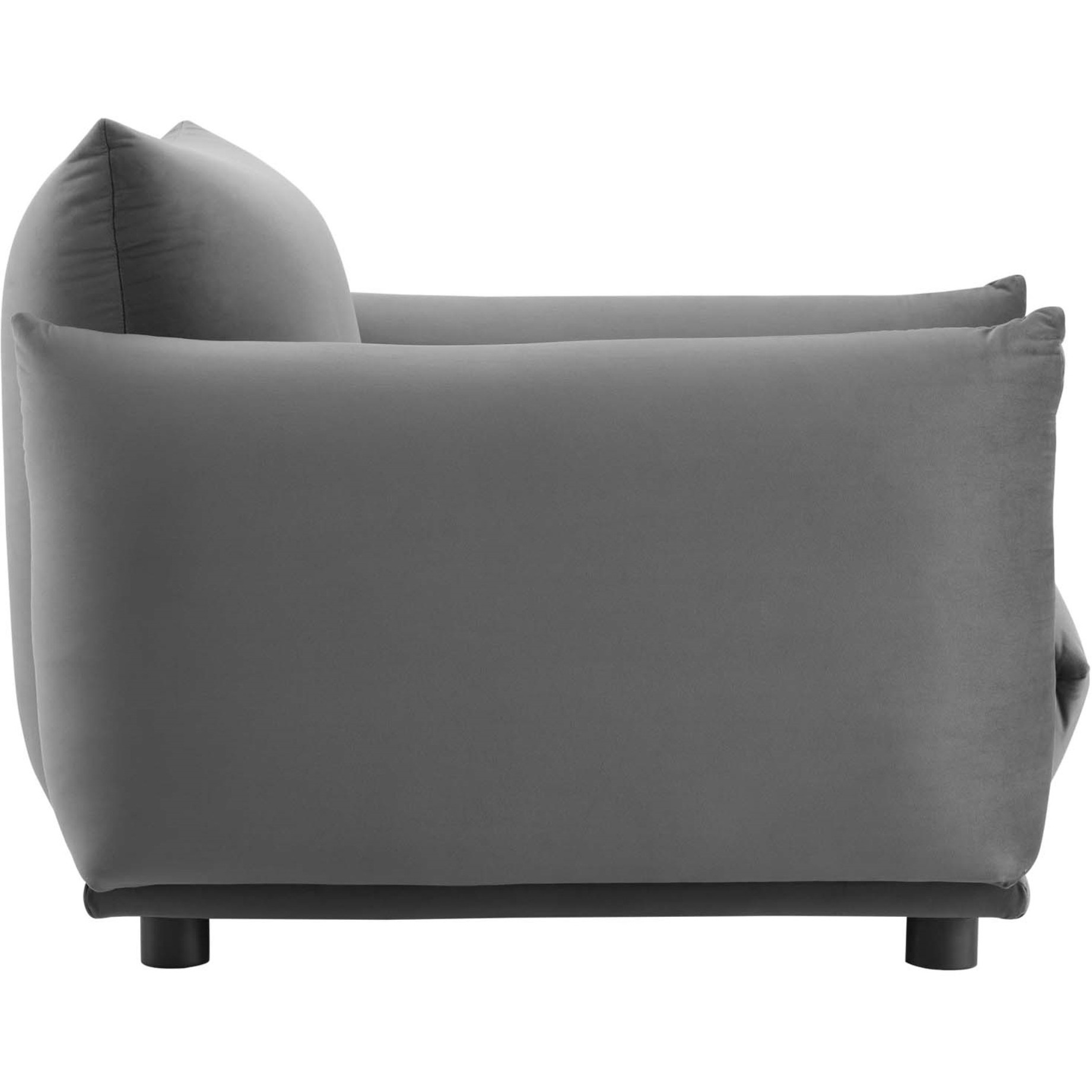 Copious Performance Velvet Armchair