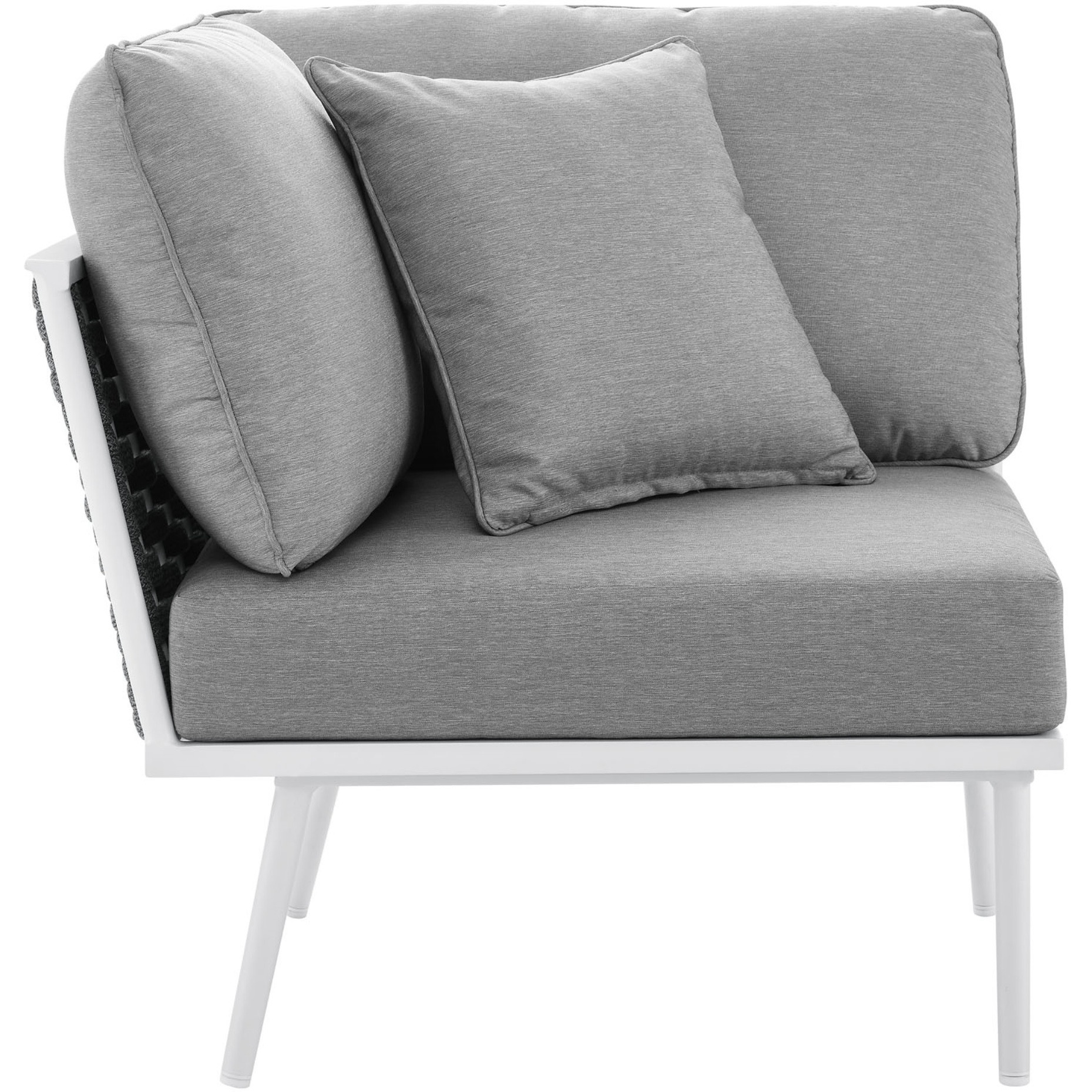 Stance Outdoor Patio Aluminum Corner Chair