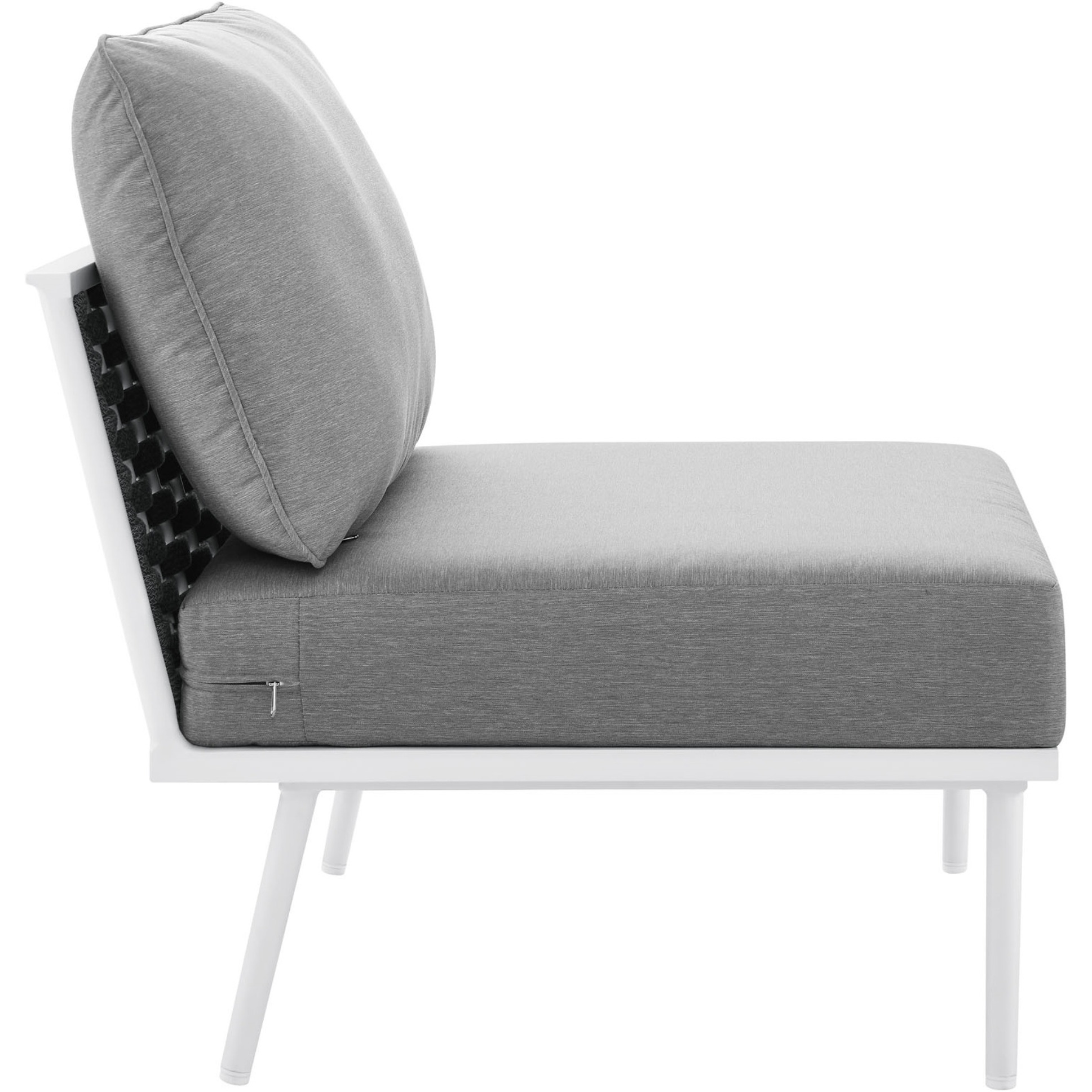 Stance Outdoor Patio Aluminum Armless Chair
