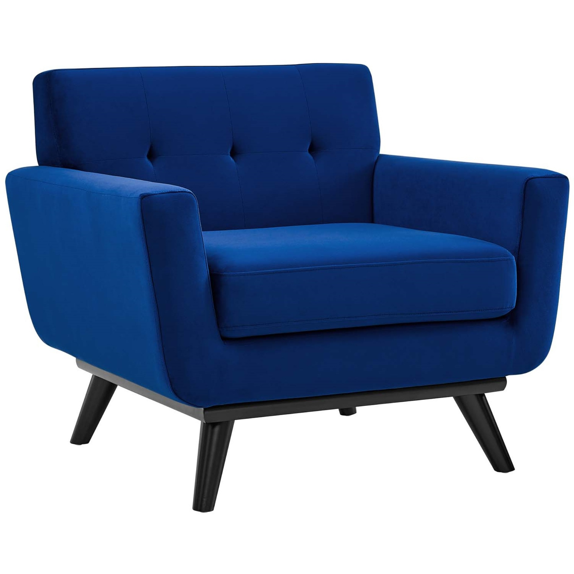 Engage Performance Velvet Armchair
