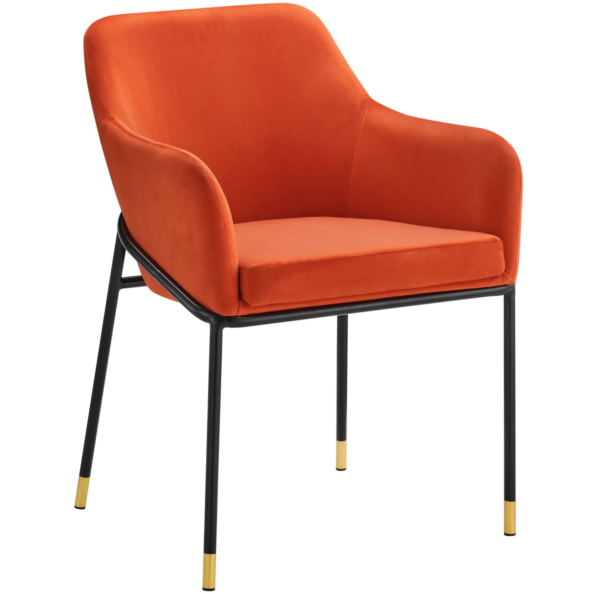 Jovi Performance Velvet Dining Armchair Set of 2