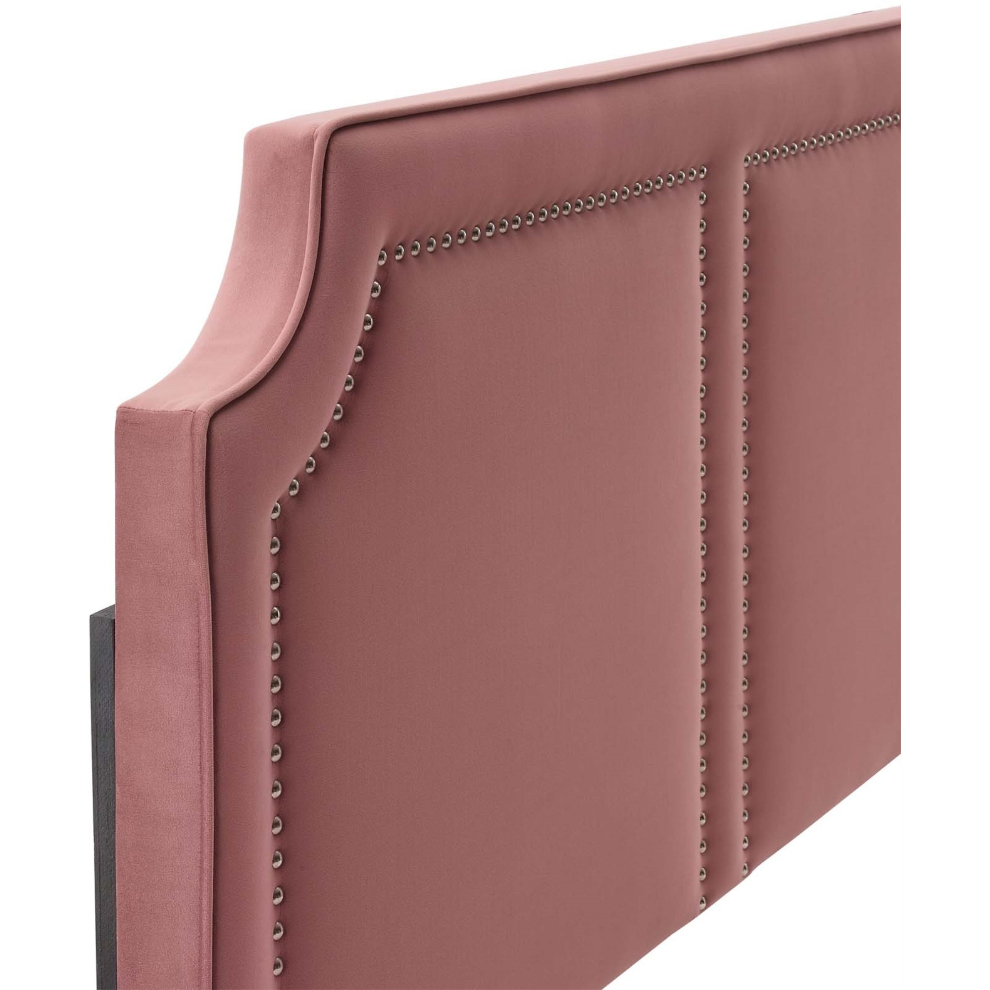 Cynthia Performance Velvet King/California King Headboard