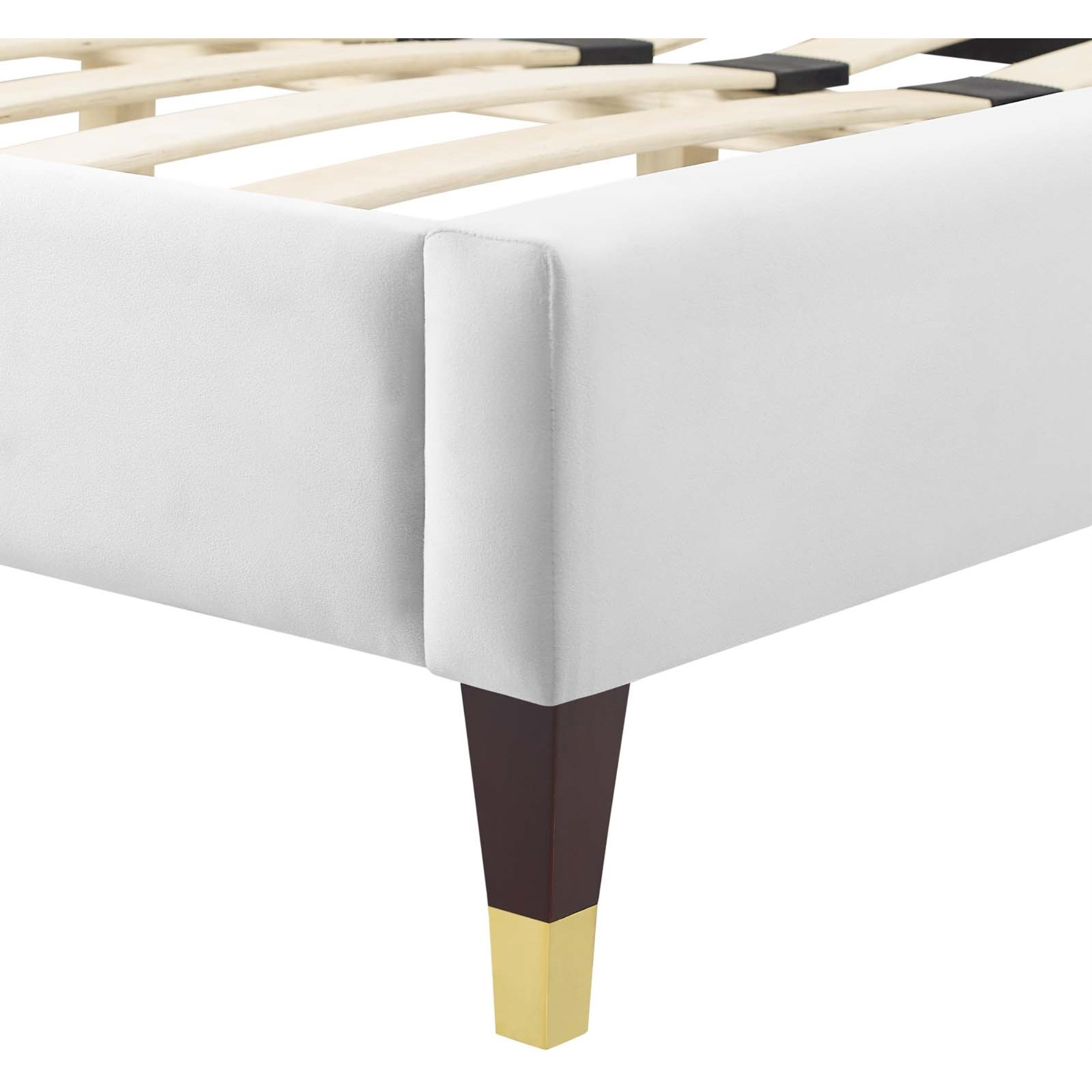 Sienna Performance Velvet Queen Platform Bed