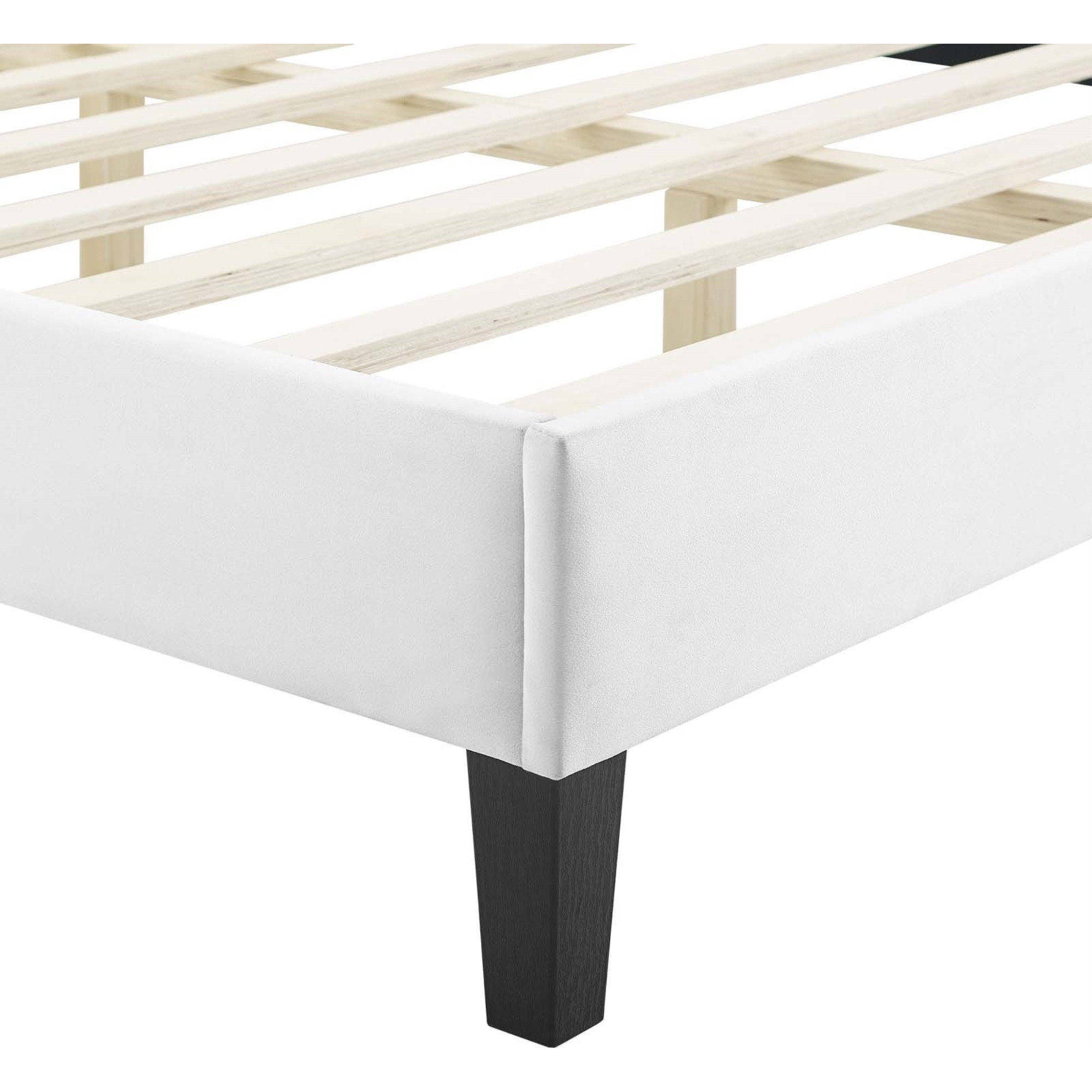 Sienna Performance Velvet Queen Platform Bed