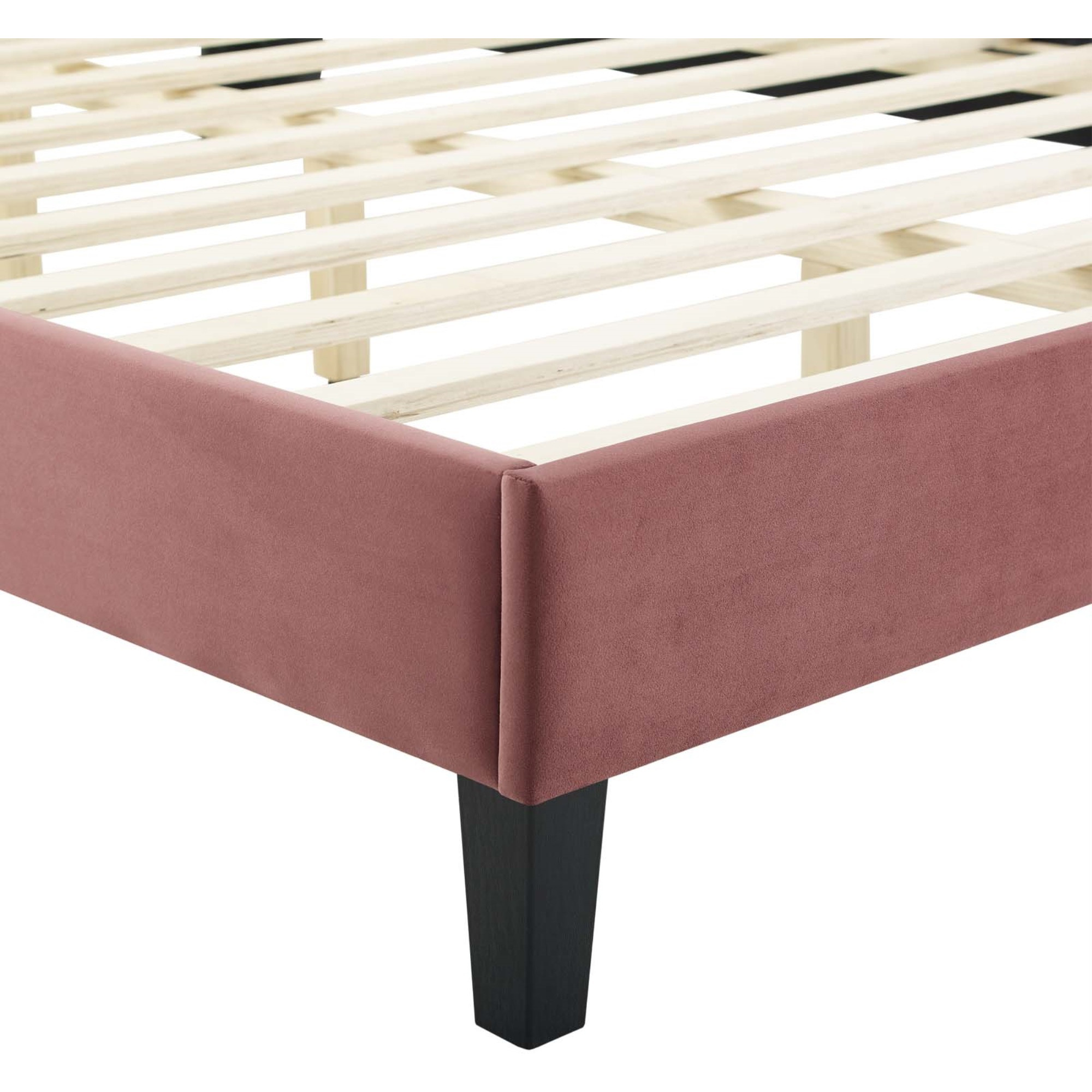 Juniper Channel Tufted Performance Velvet King Platform Bed