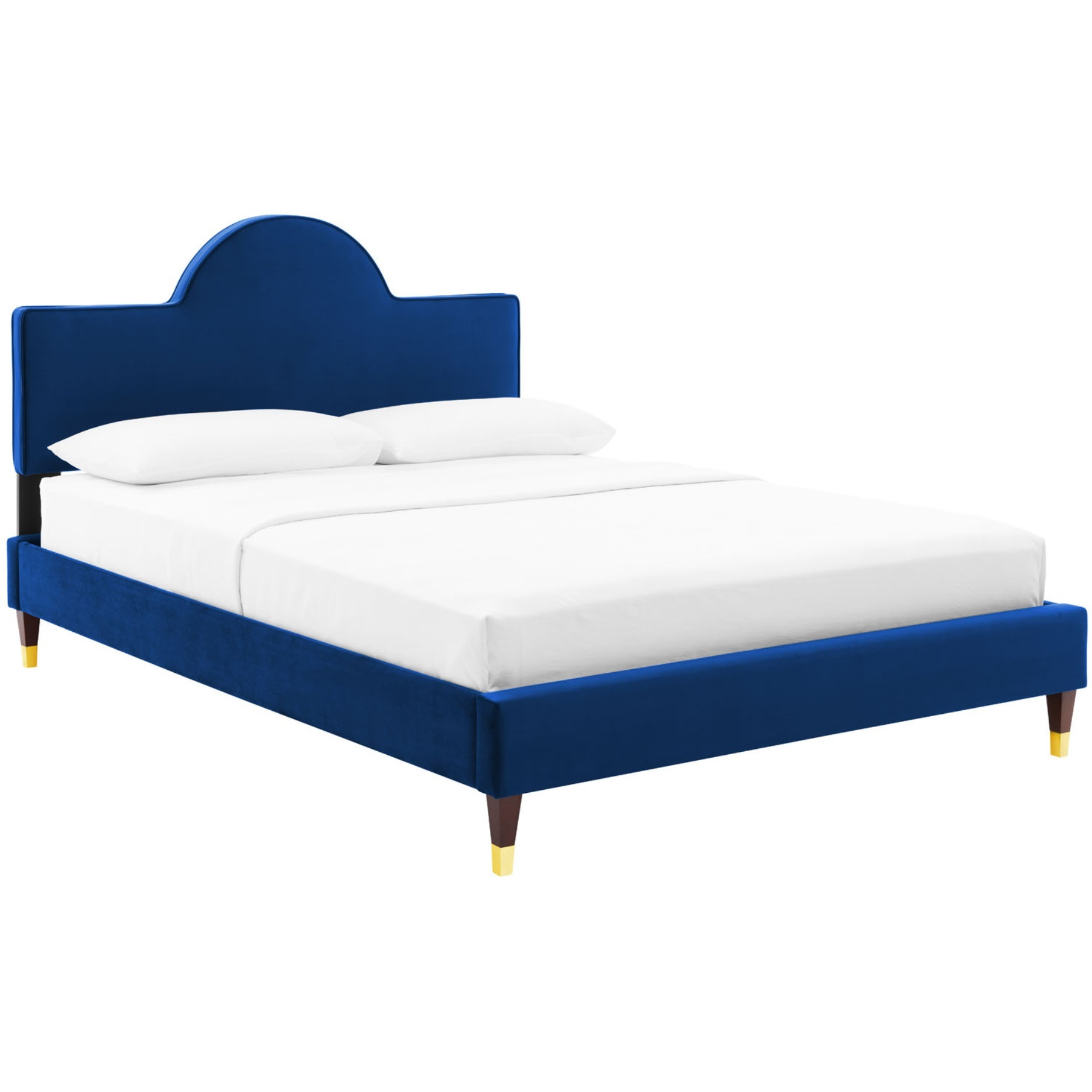 Aurora Performance Velvet Full Bed