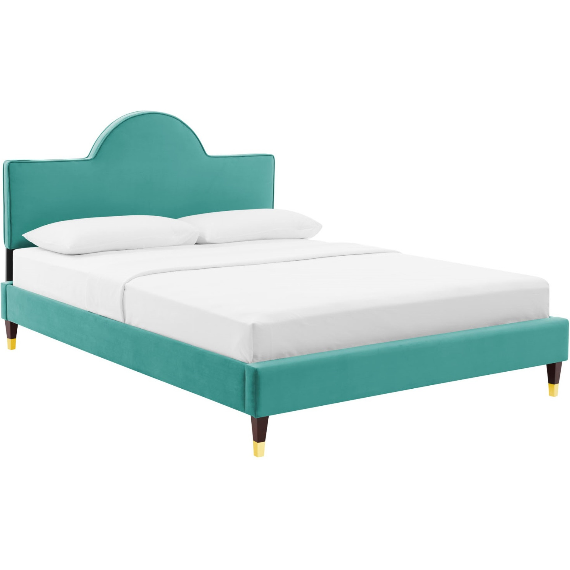 Aurora Performance Velvet Full Bed