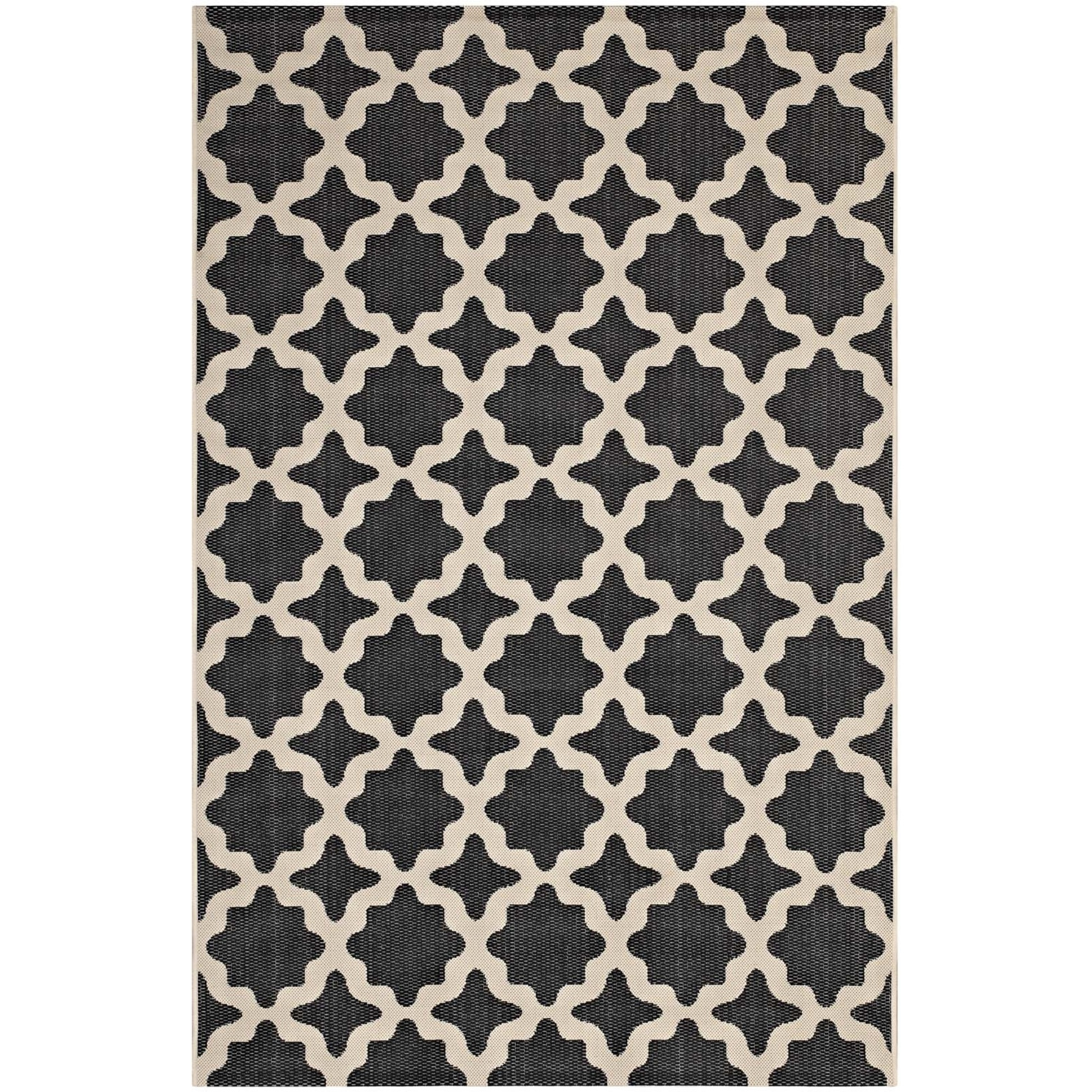 Cerelia Moroccan Trellis 4x6 Indoor and Outdoor Area Rug