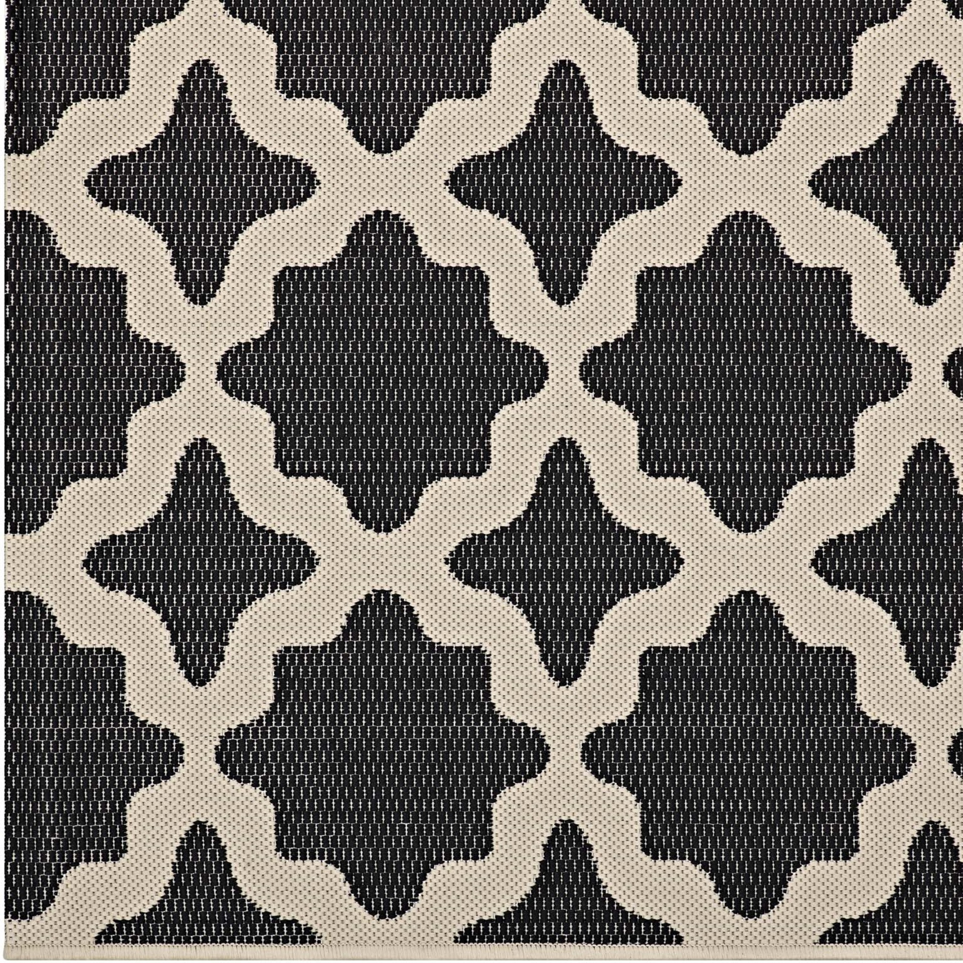 Cerelia Moroccan Trellis 4x6 Indoor and Outdoor Area Rug