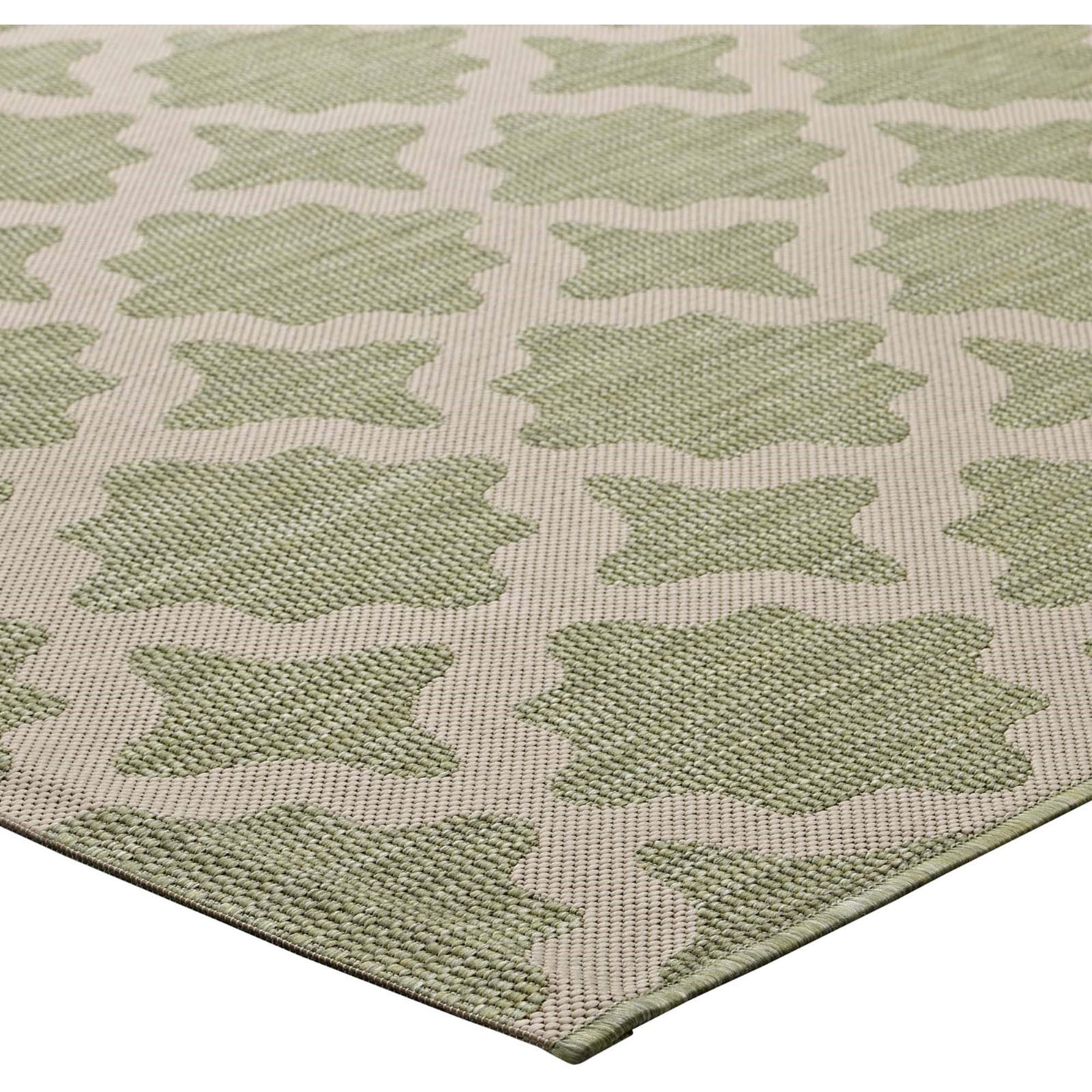 Cerelia Moroccan Trellis 9x12 Indoor and Outdoor Area Rug