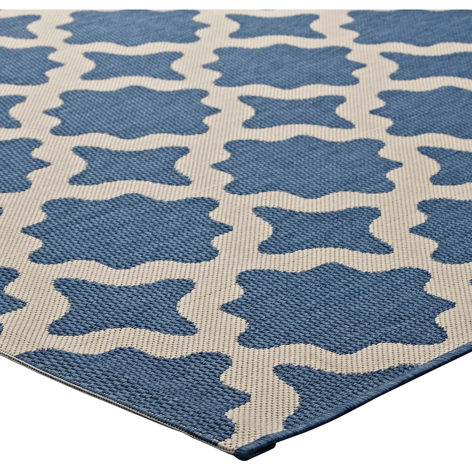 Cerelia Moroccan Trellis 9x12 Indoor and Outdoor Area Rug