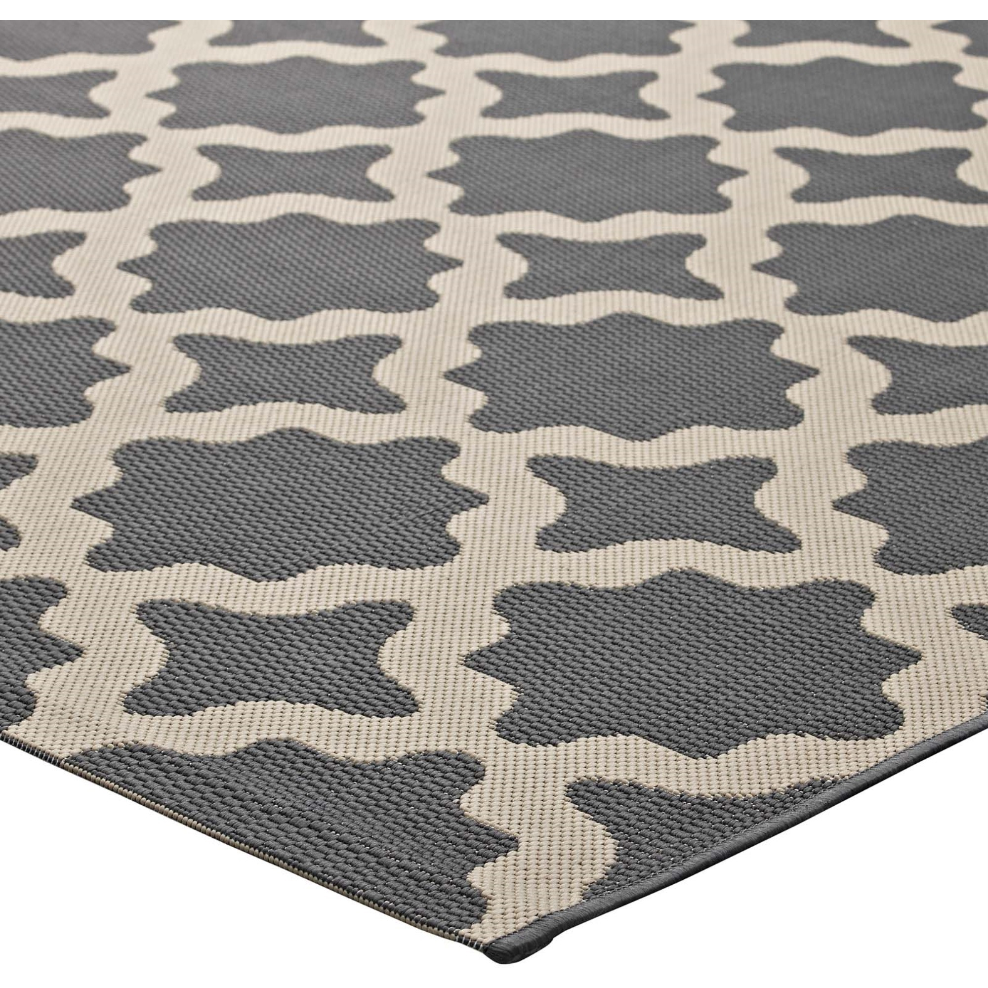 Cerelia Moroccan Trellis 9x12 Indoor and Outdoor Area Rug